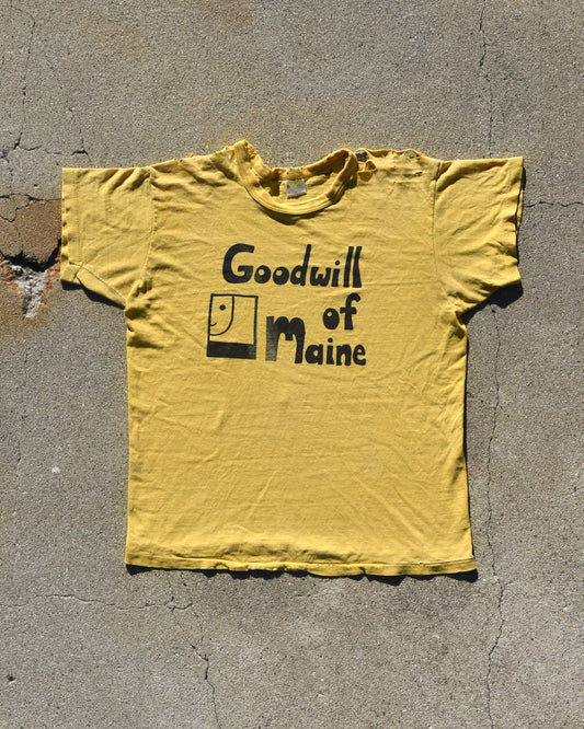 1970s Thrashed Goodwill of Maine Tshirt