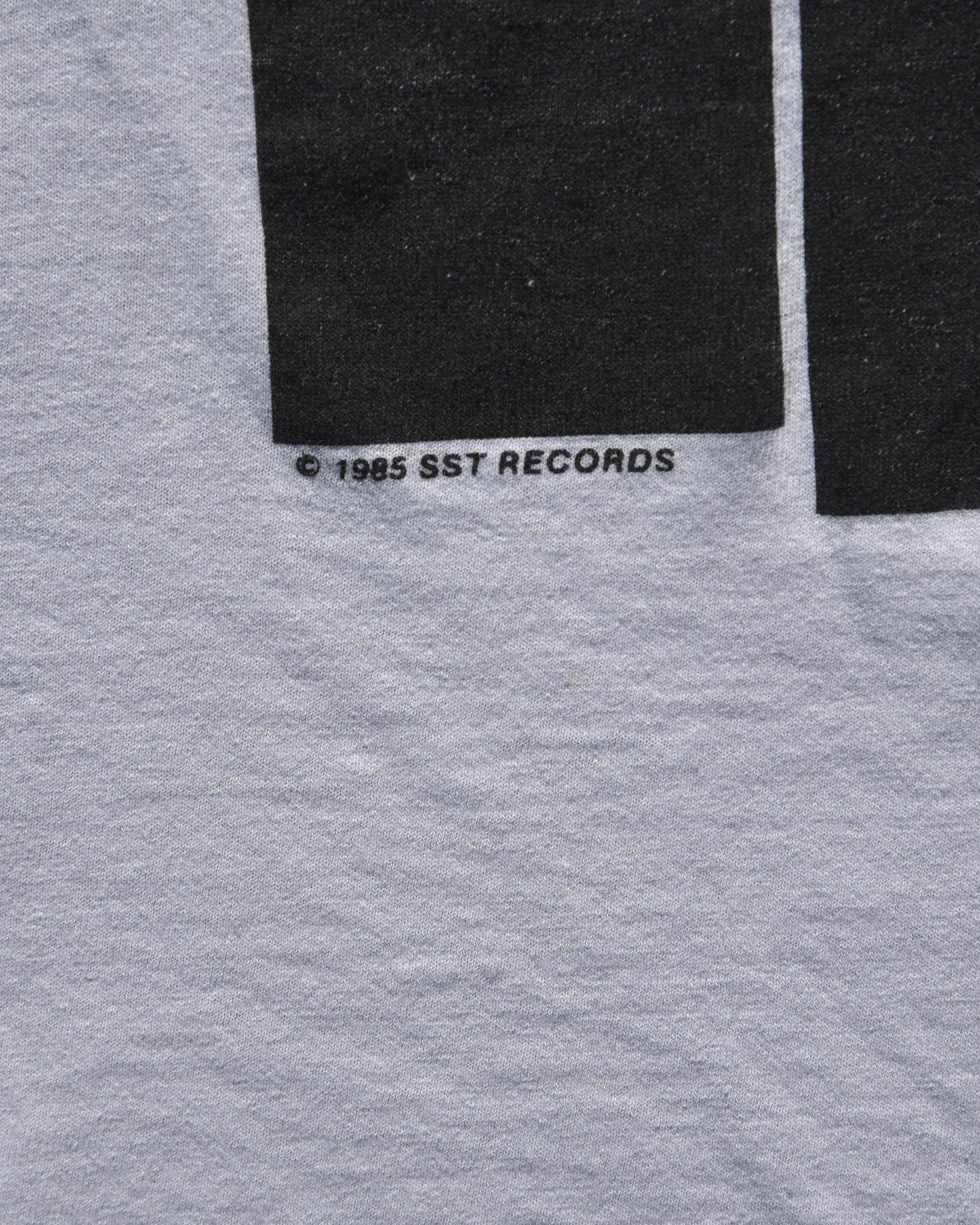 1985 Black Flag Tshirt Mens Medium - Cropped