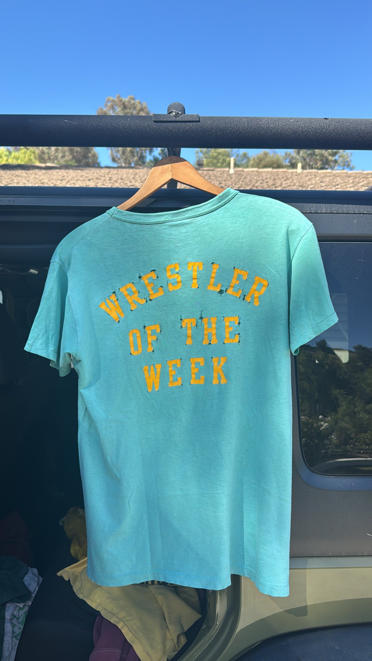 1970s Ridgewood Wrestling “Wrestler of the Week” Tshirt