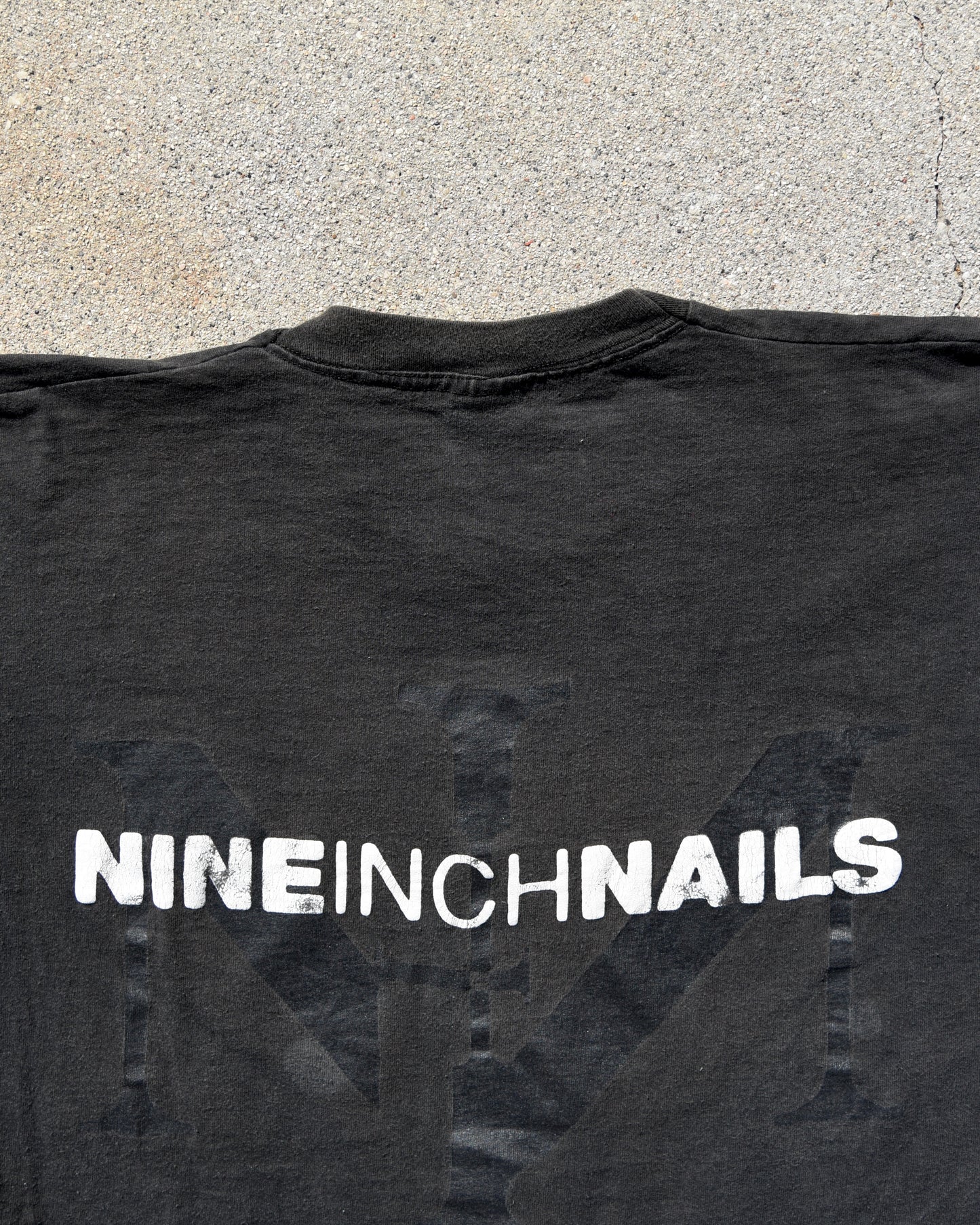 1990s Nine Inch Nails official Vintage NIN Double Sided Tshirt