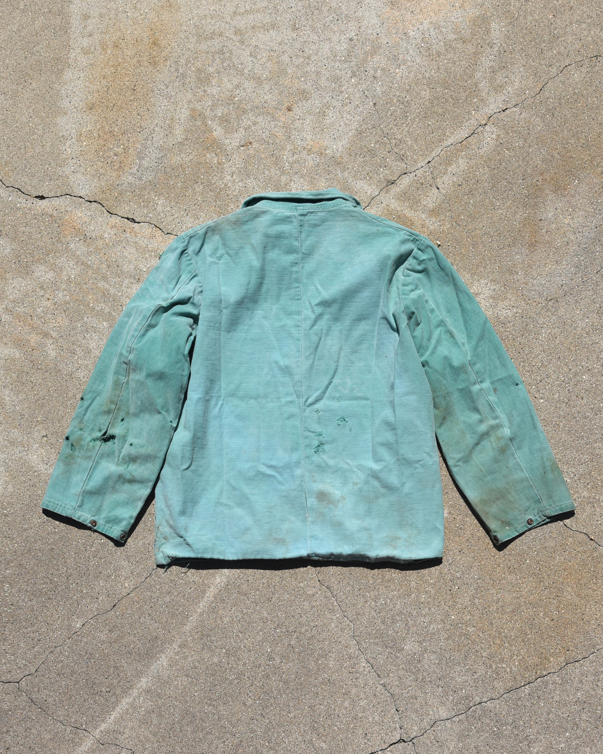 1970s Faded French Chore Coat