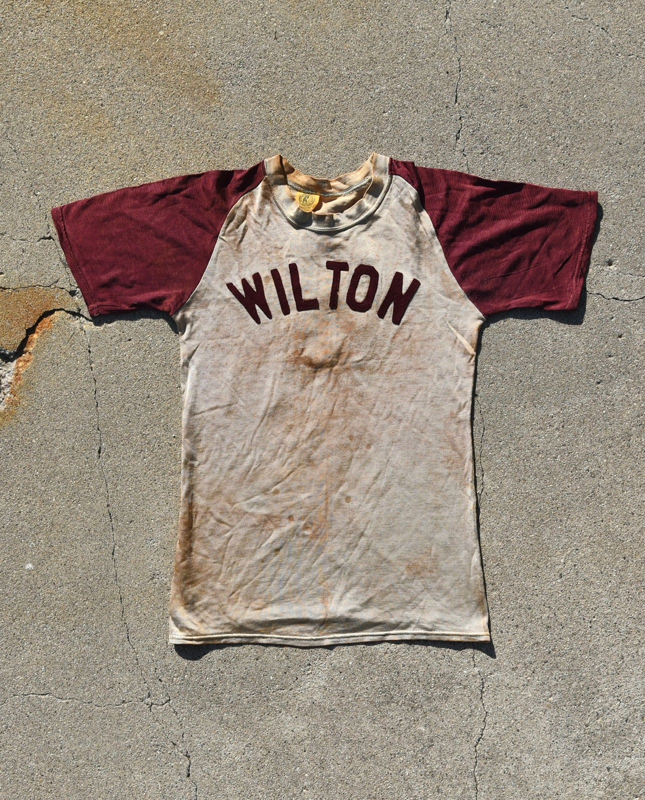 1940s Thrashed Durene Wilton Jersey