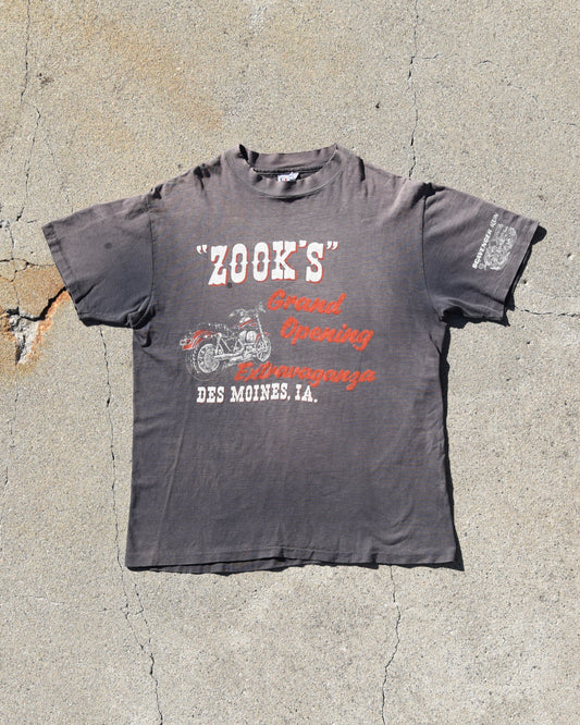 1980s Harley Davidson Tshirt - Sun Faded