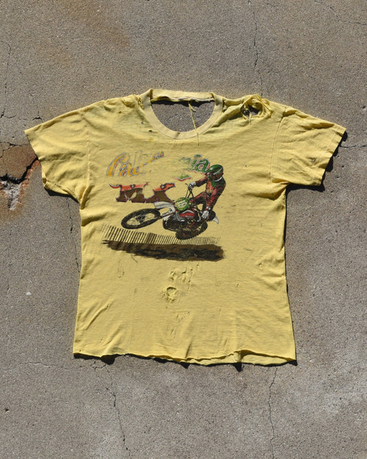 1970s Thrashed California Motocross Tshirt