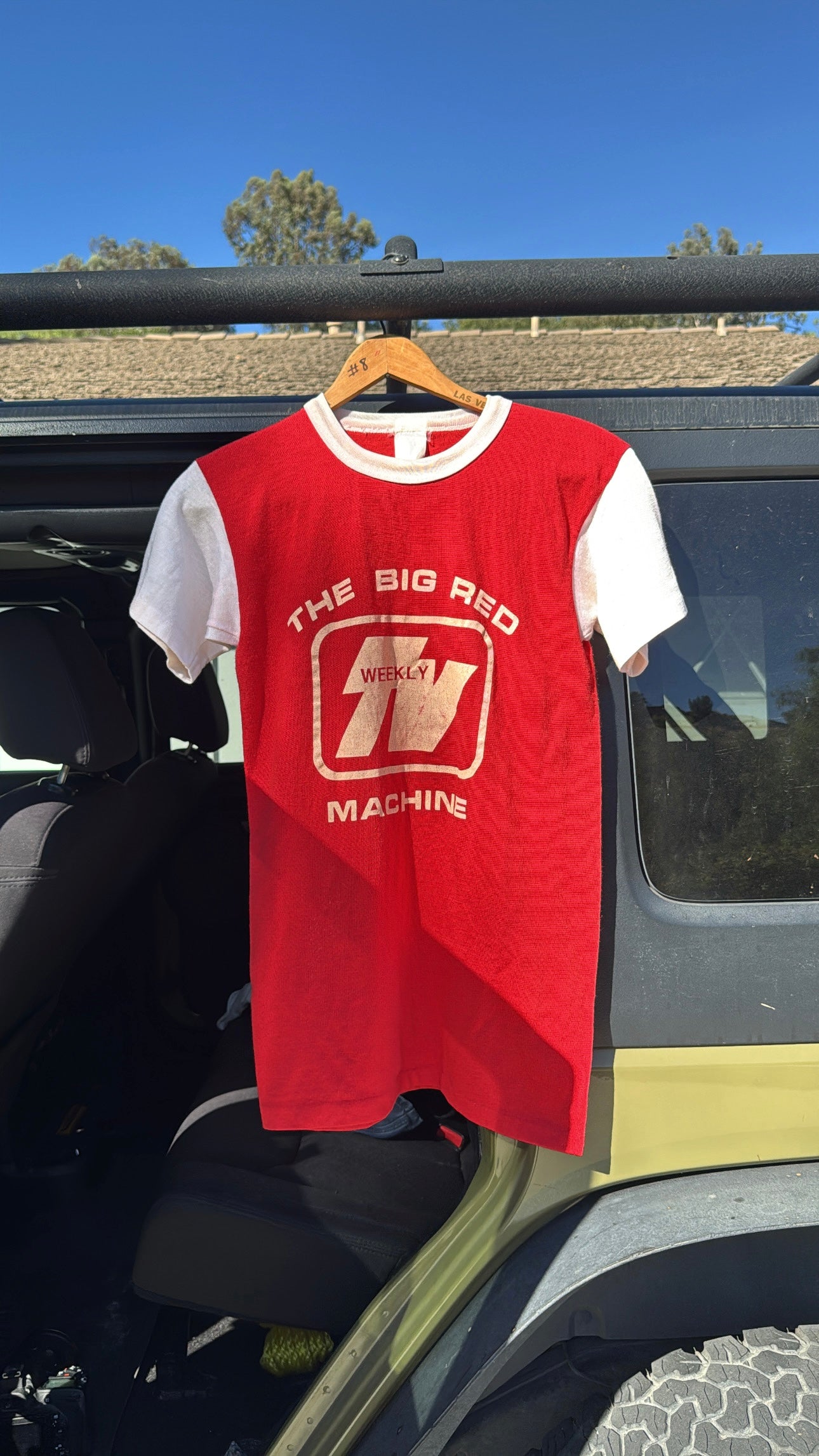 1960s Durene The Big Red Machine Jersey