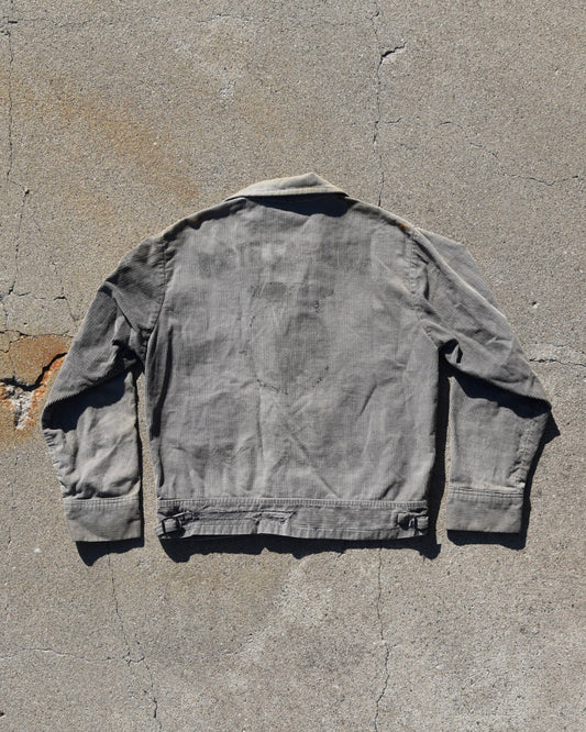 1960s Sun Faded FFA Jacket Talon Zip - Smoked Out