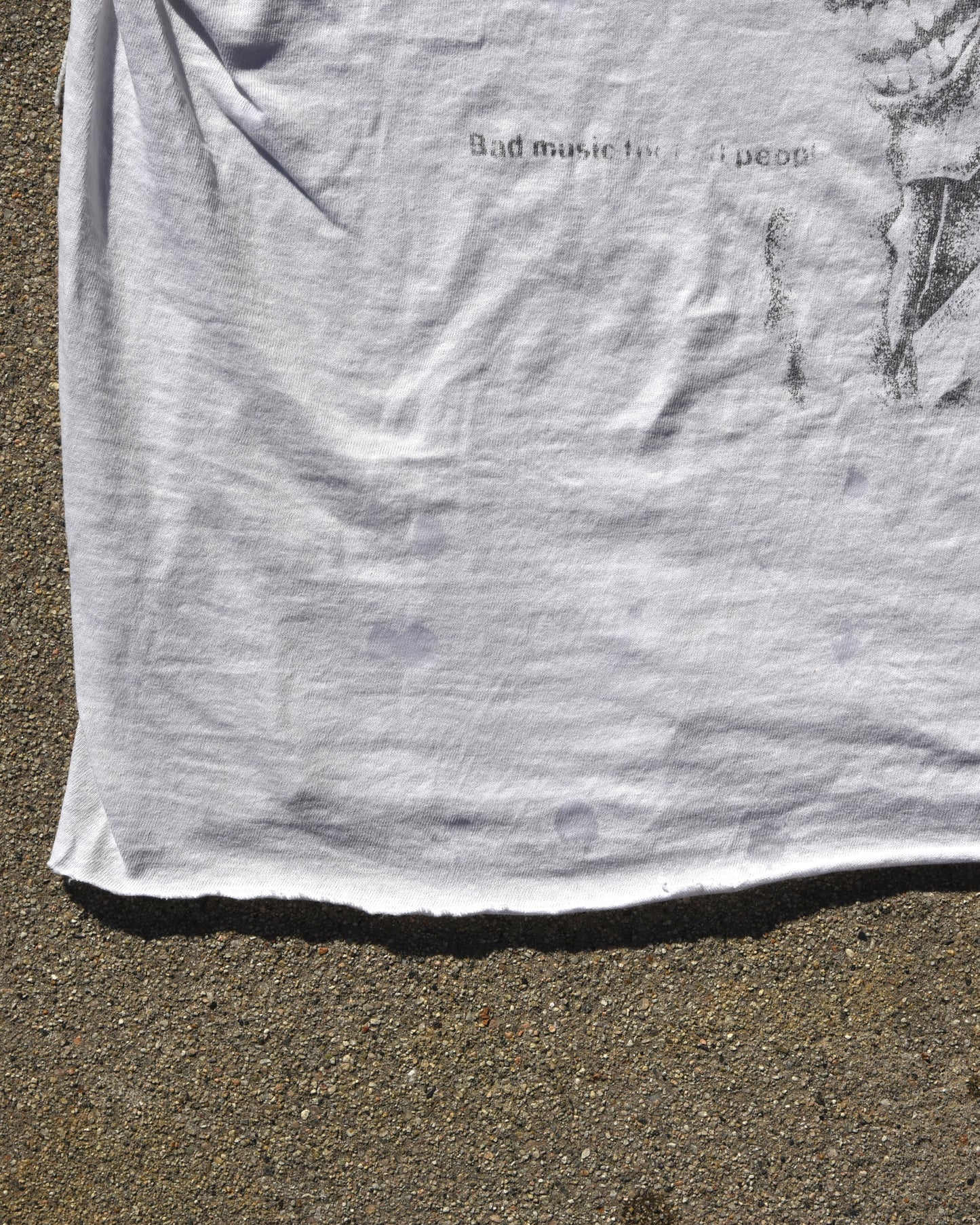 1980s Thrashed Cramps Band Tshirt