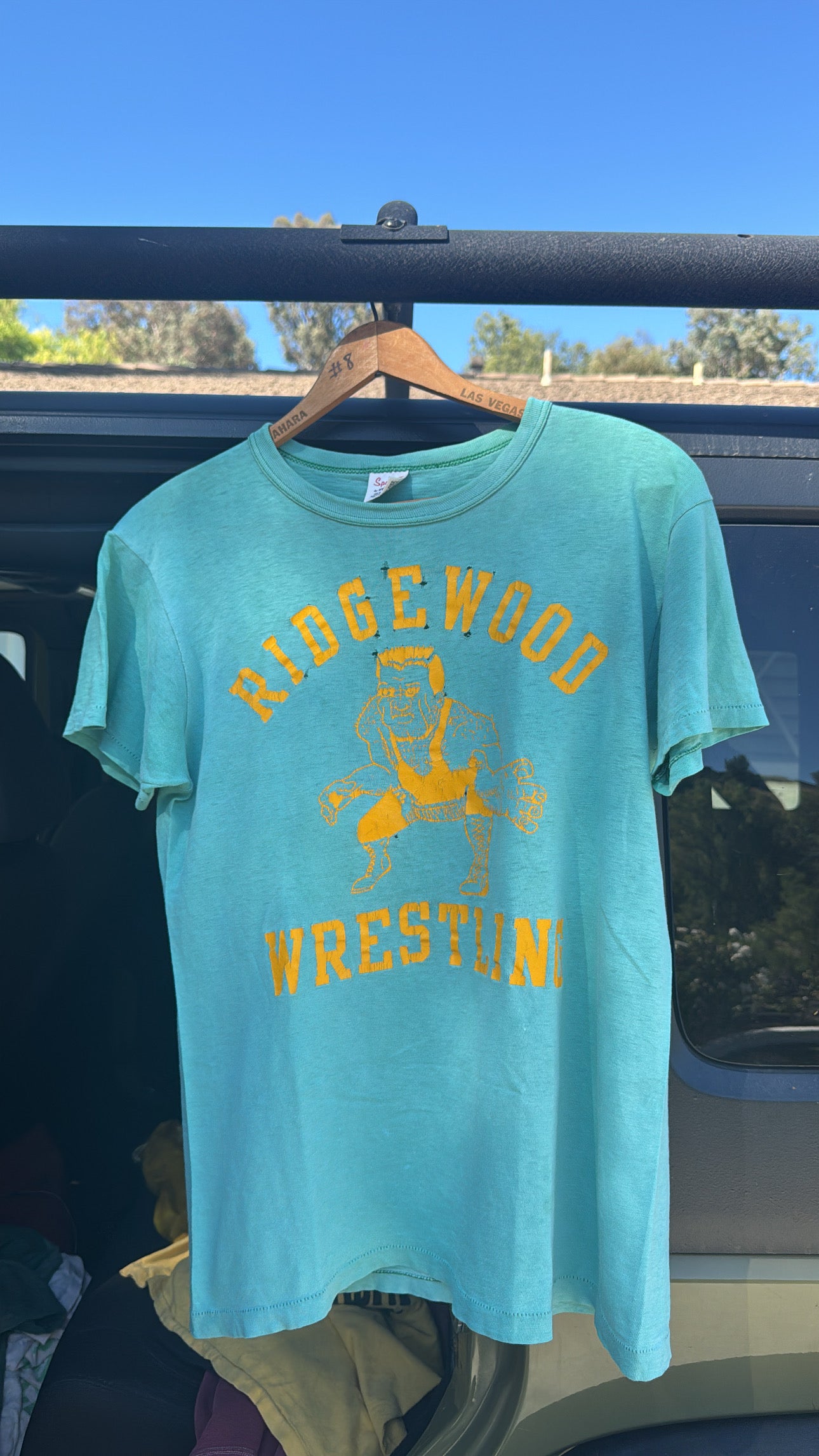 1970s Ridgewood Wrestling “Wrestler of the Week” Tshirt
