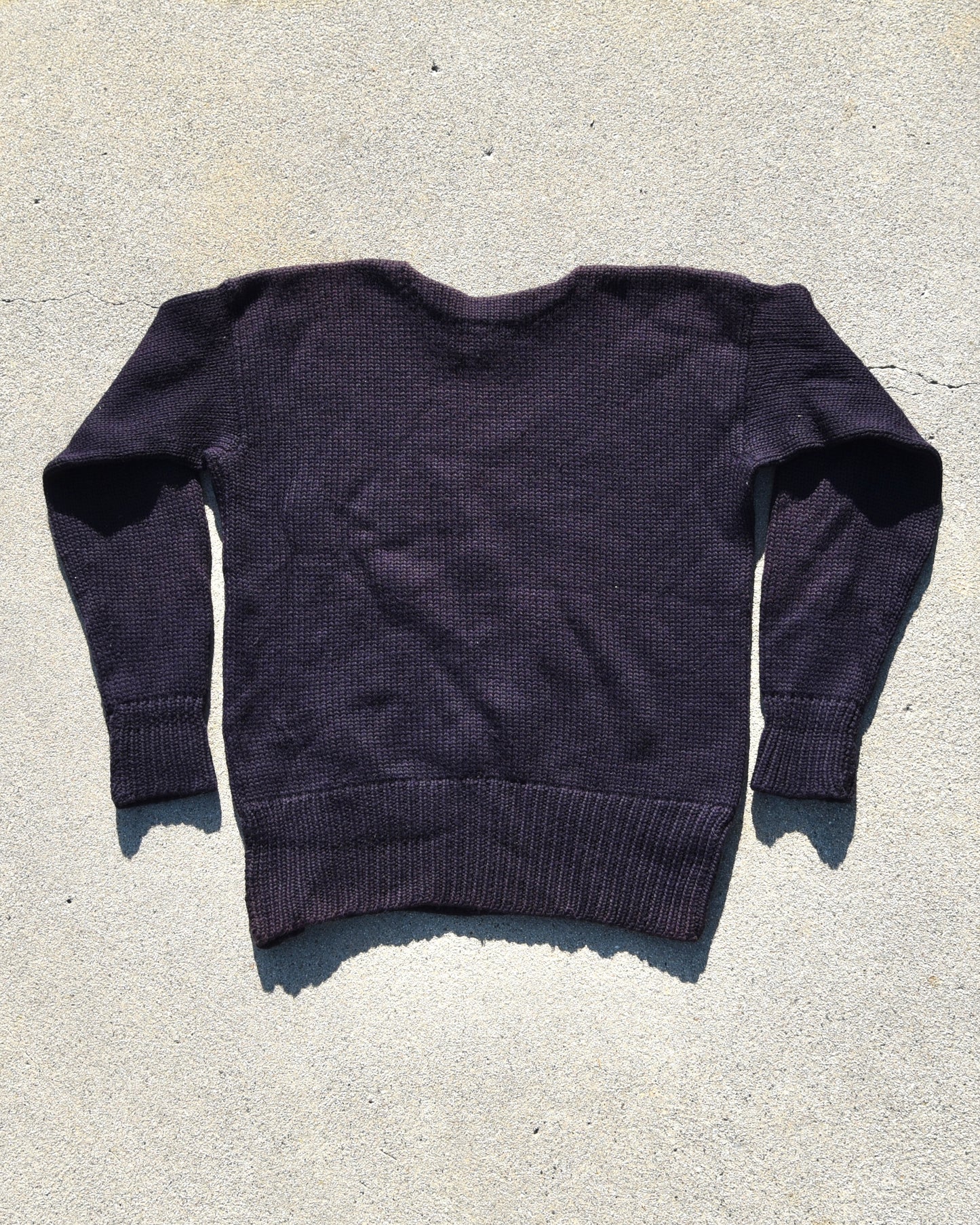1930s Union Mills Woven Knit Sweatshirt - Bethlehem PA - Large