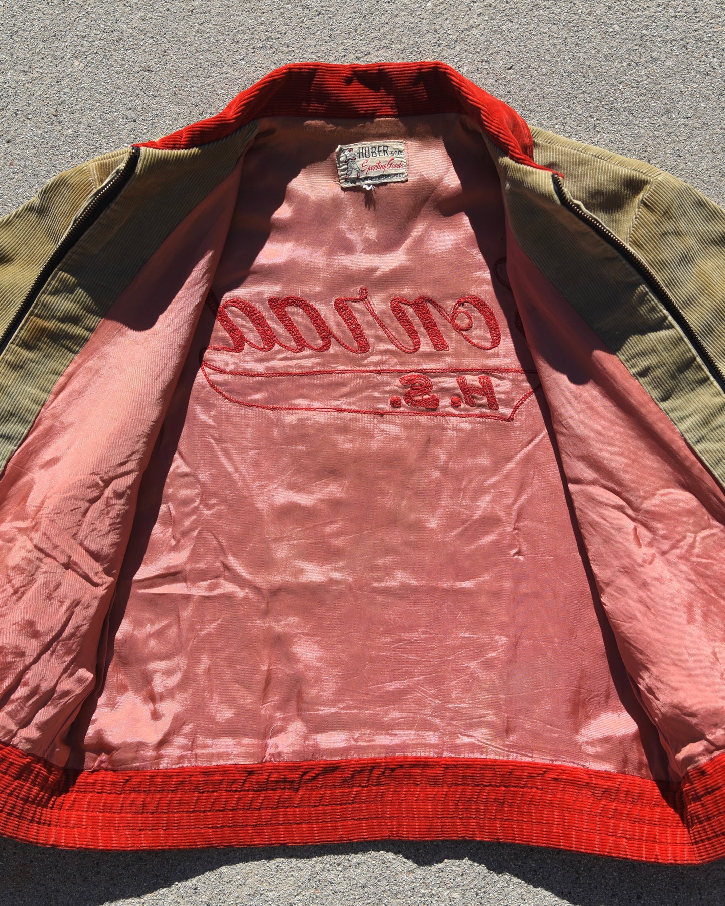 1950s Conrad High School Corduroy Jacket