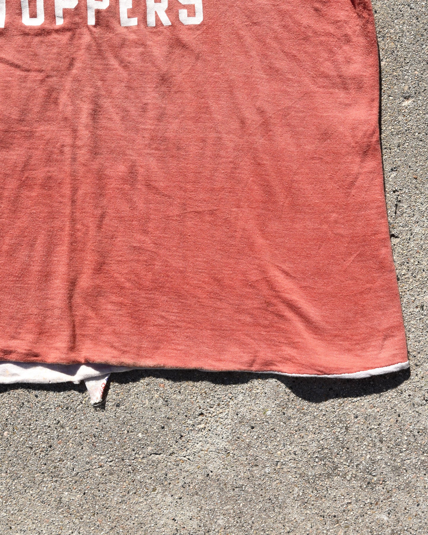 1950s Champion Running Man Double Face Hilltoppers Phys Ed Tshirt