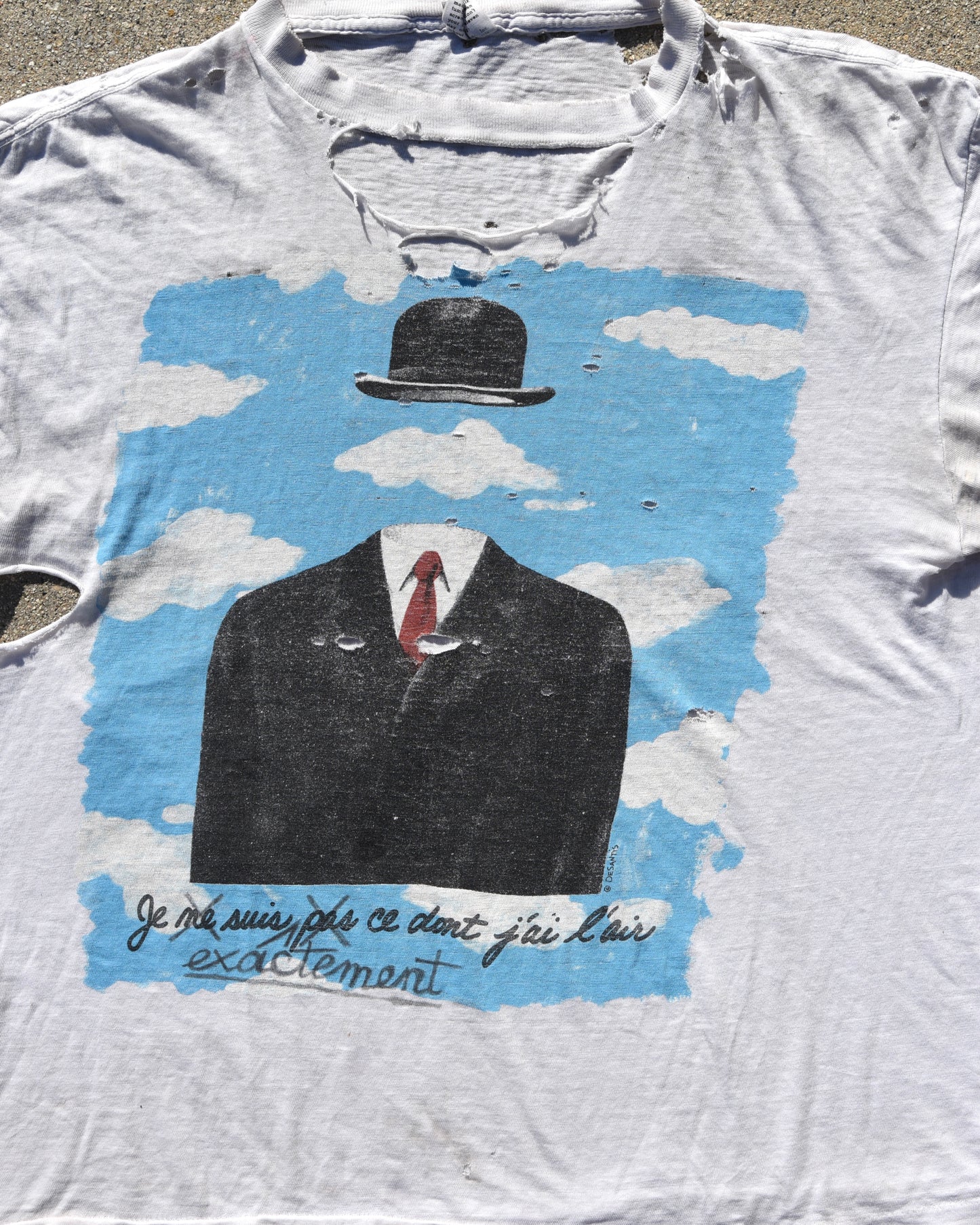 1980s Stanley Desantis Tshirt Thrashed