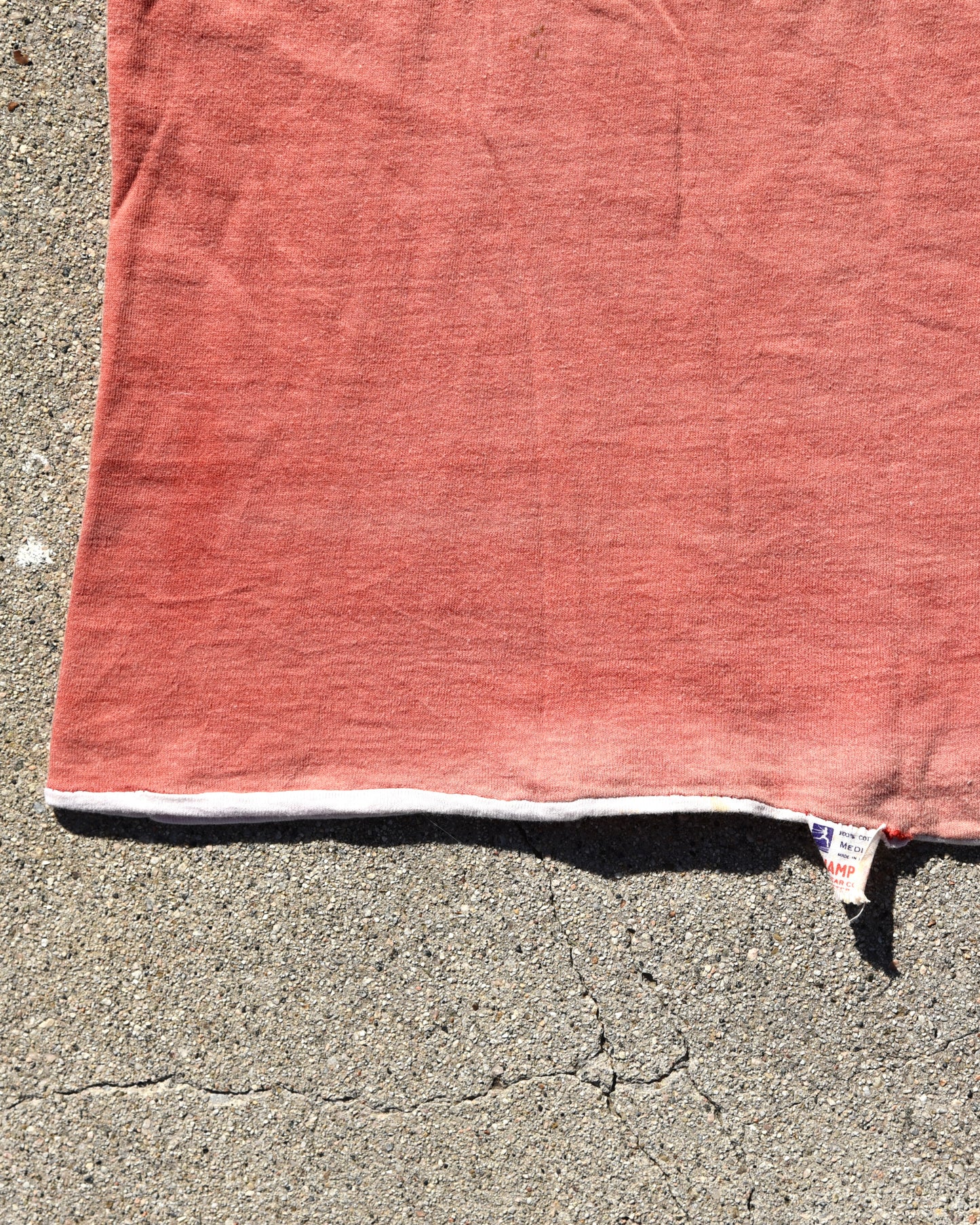 1950s Champion Running Man Double Face Hilltoppers Phys Ed Tshirt