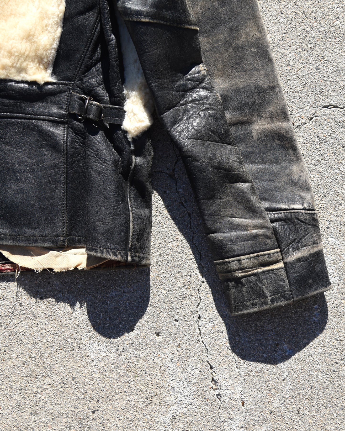 1940s Horsehide Grizzly Jacket