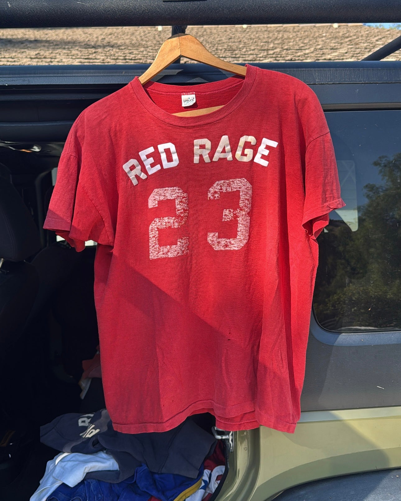 1960s Red Rage Phys Ed Tshirt