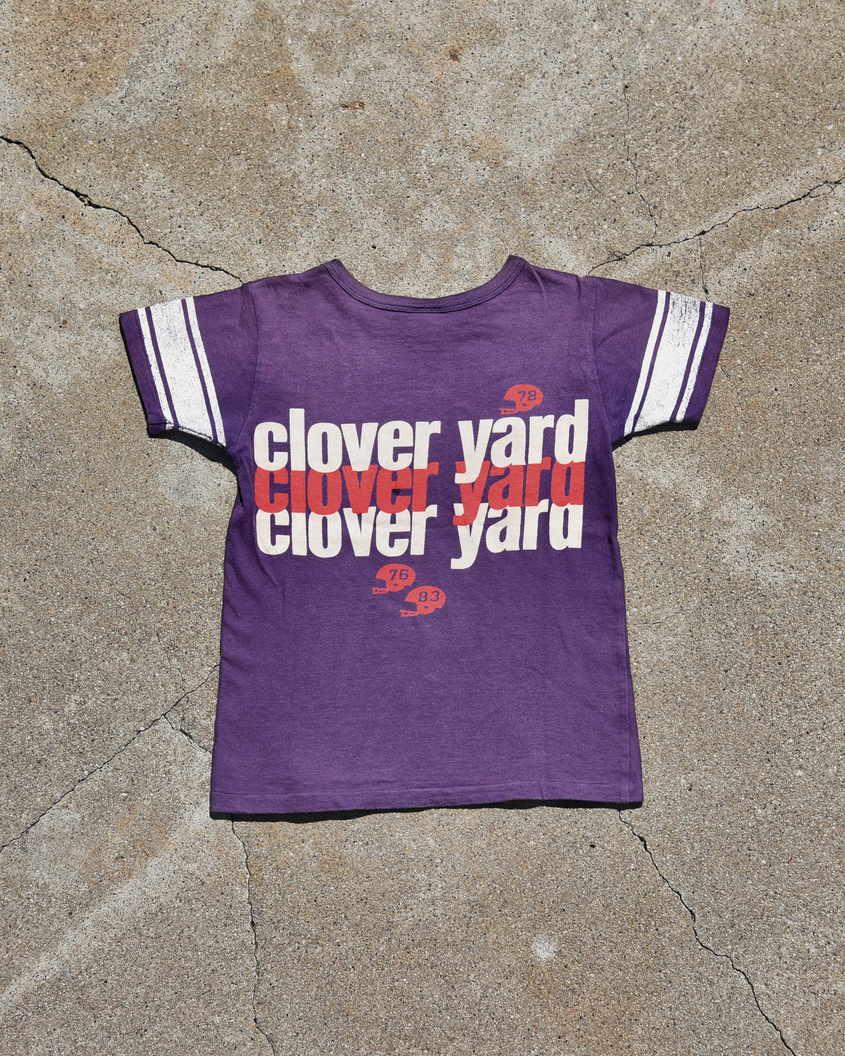 Denim Dungaree Clover Yard Tshirt