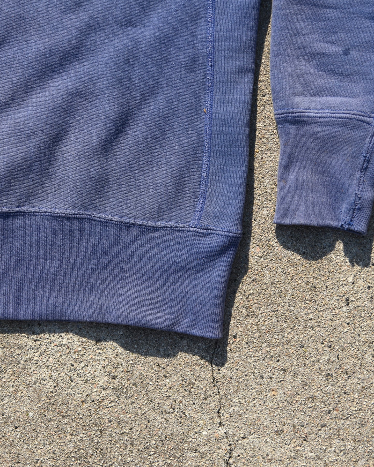 1960s High Point Track Champion Reverse Weave Expansion Gusset Sweatshirt