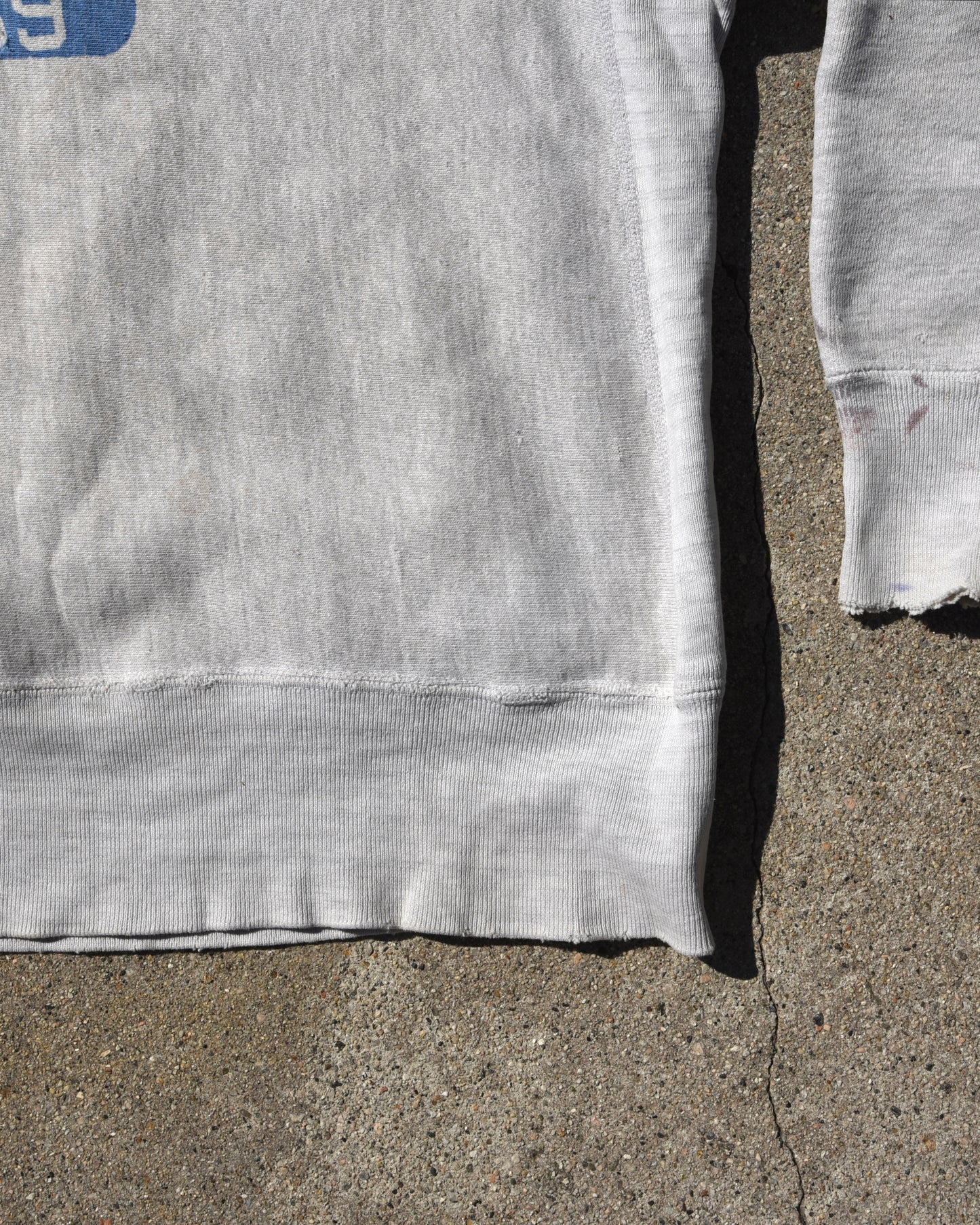 1960s Champion Reverse Weave “Expansion Gusset” LaSalle High School Track Sweatshirt