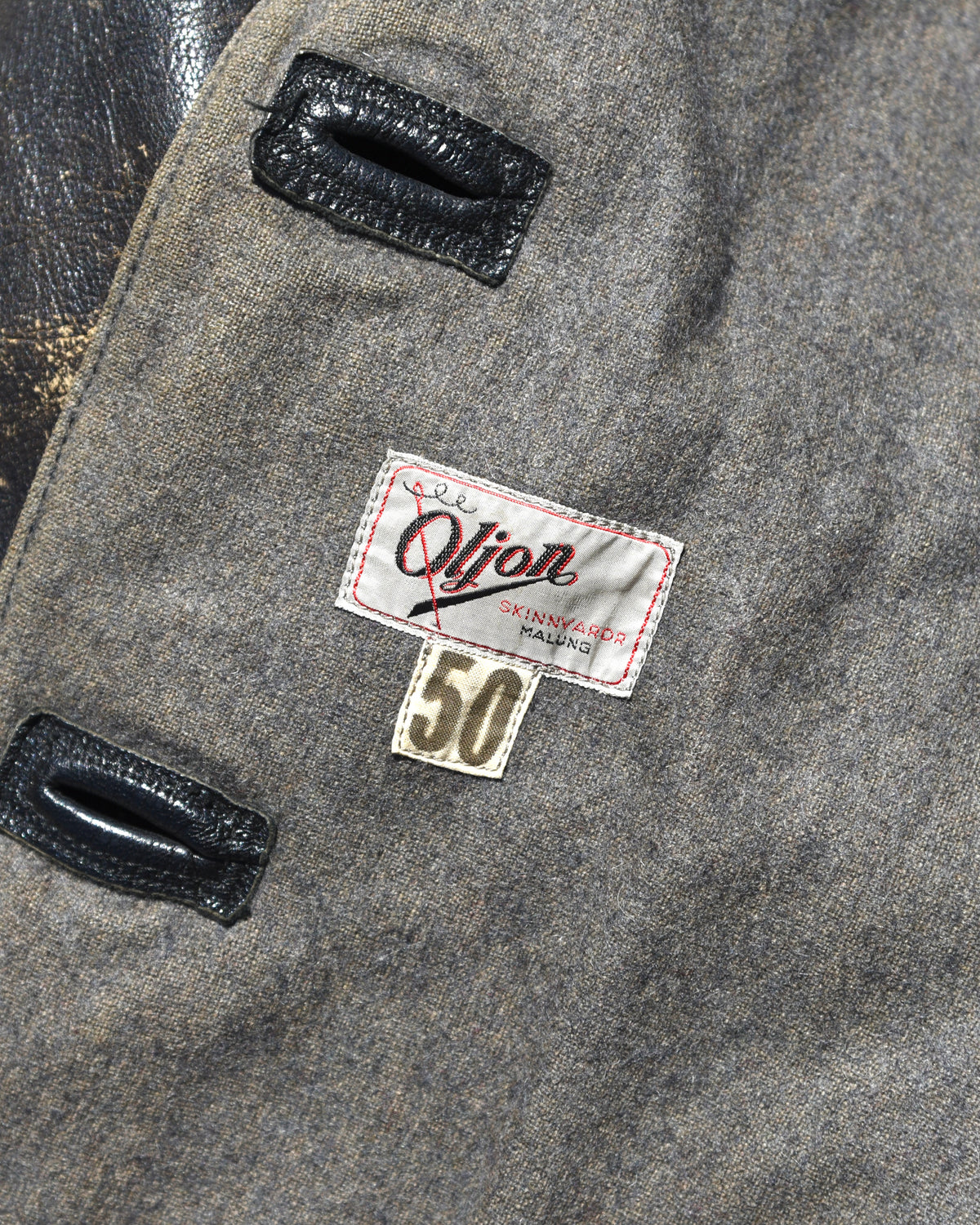1950s Swedish Motorcycle Dispatch Jacket