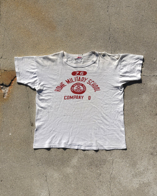 1950s Howe Military School Water Print Tshirt