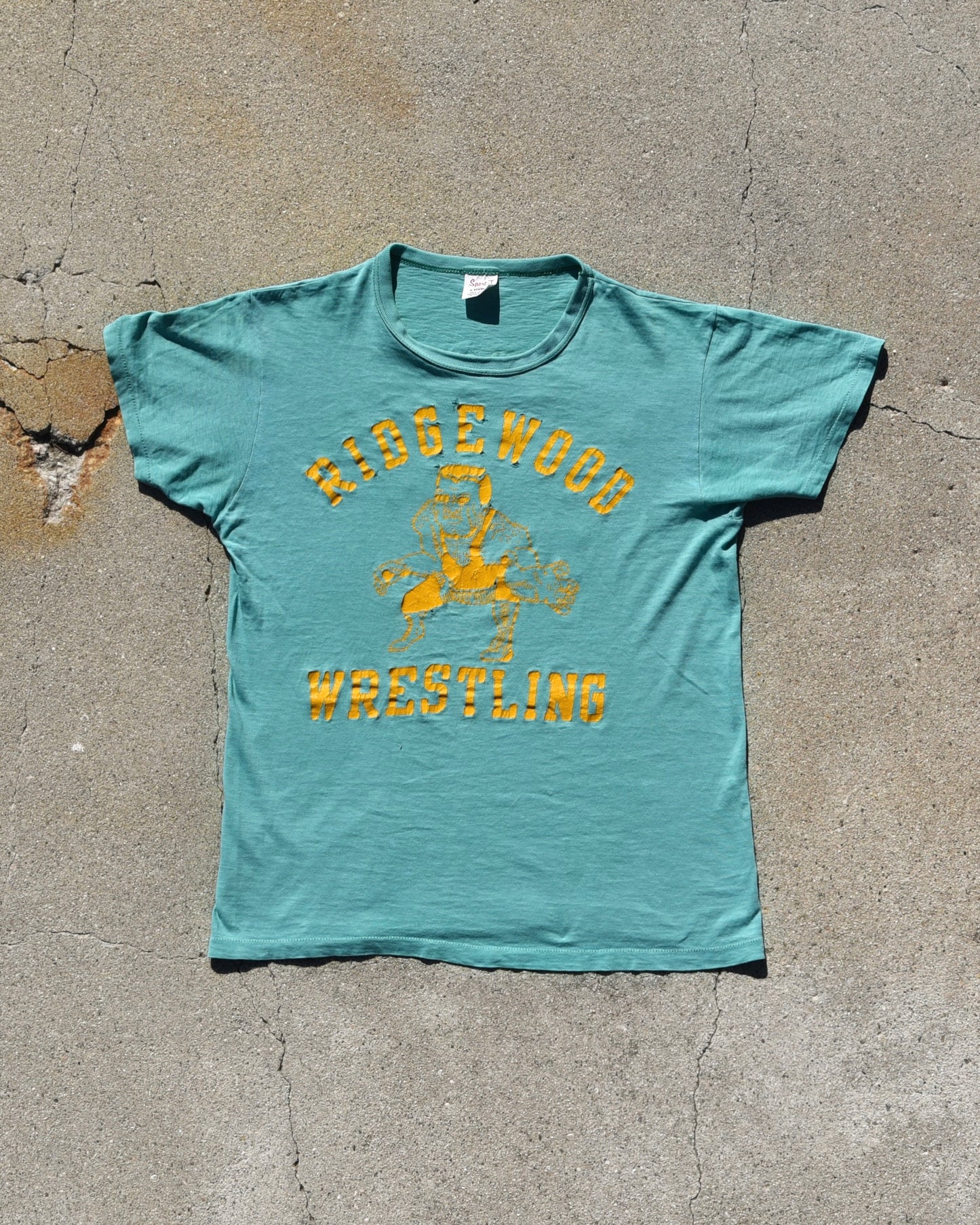 1970s Ridgewood Wrestling “Wrestler of the Week” Tshirt