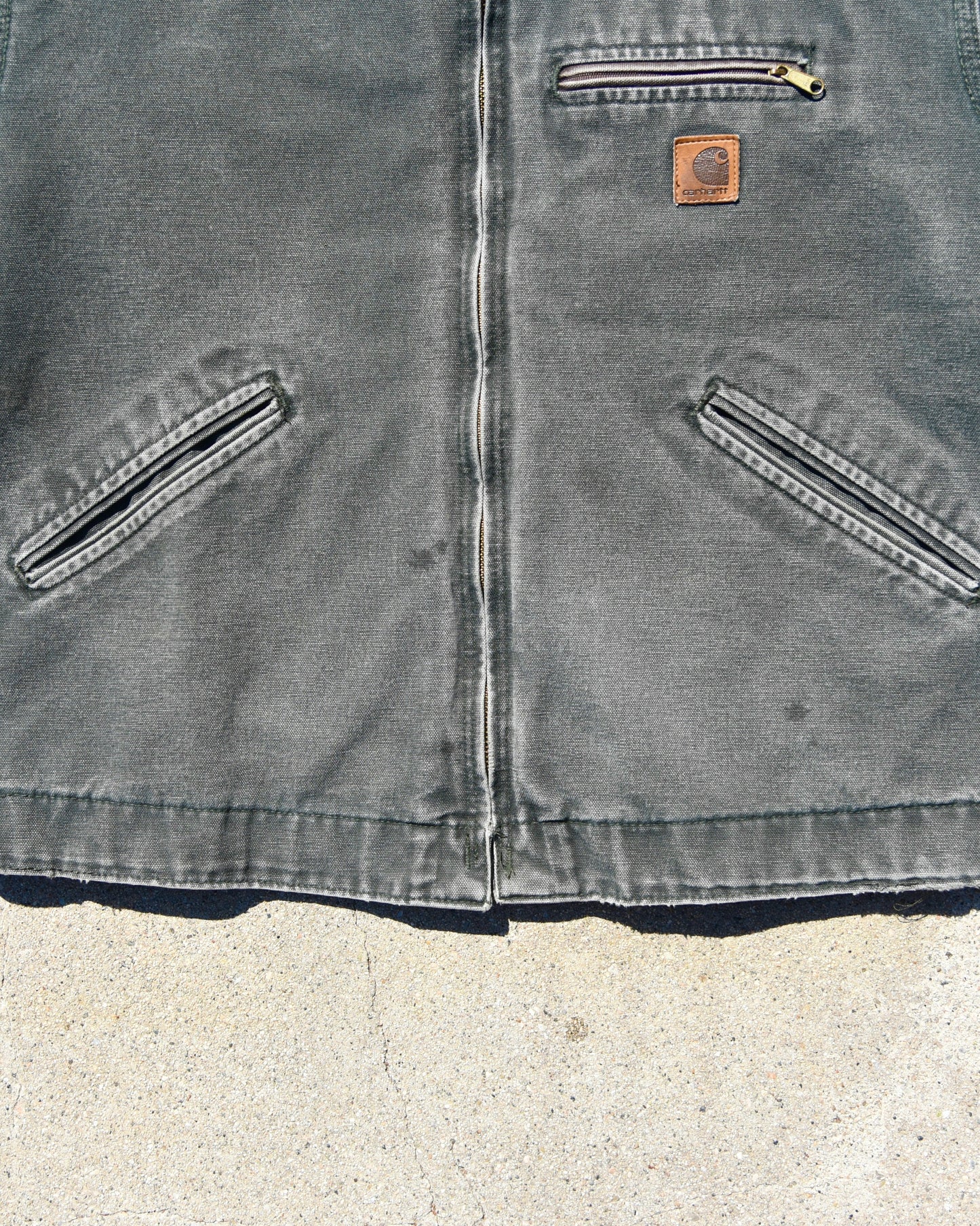 Carhartt J97 MOS Detroit Jacket Moss Green - Large