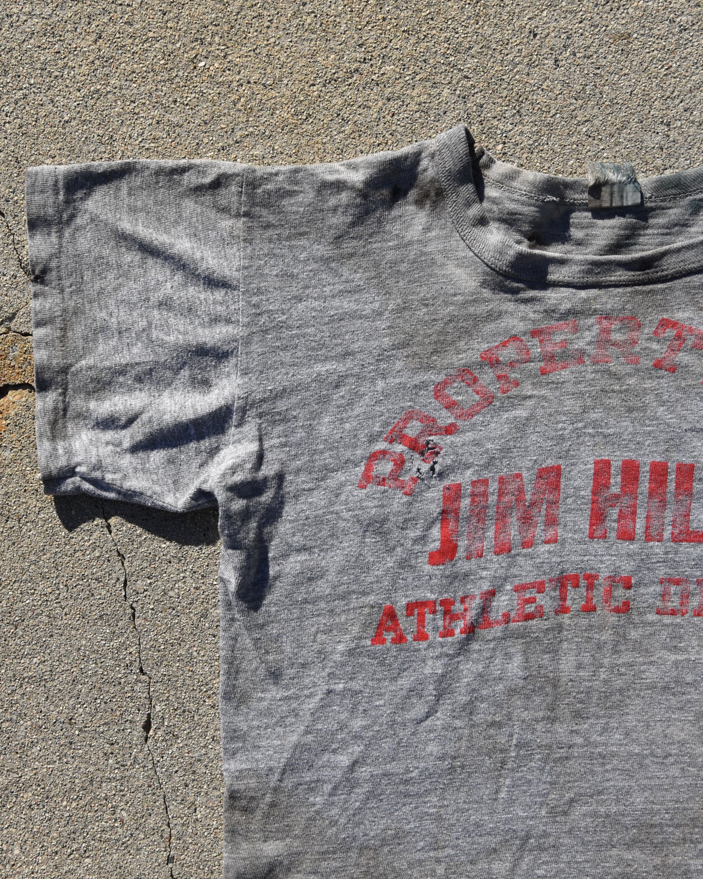 1950s Property of Jim Hill Athletic Dept Tshirt