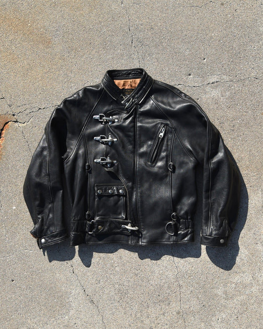 Avirex B7 Tanker Fireman Clasp Leather Jacket