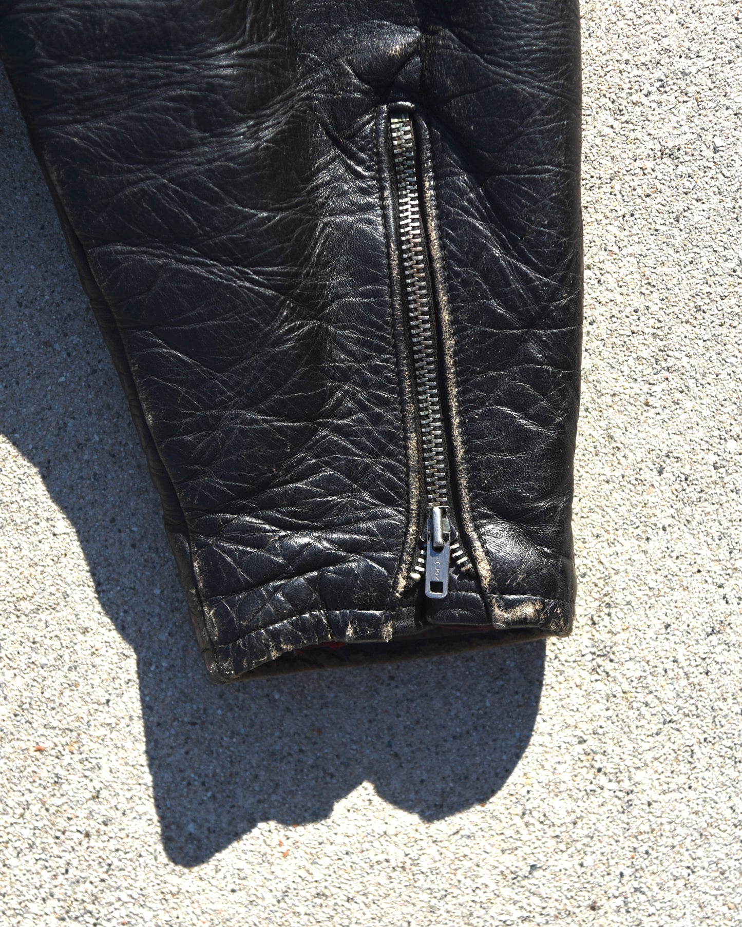 1950s Hercules Horsehide D-Pocket Motorcycle Jacket