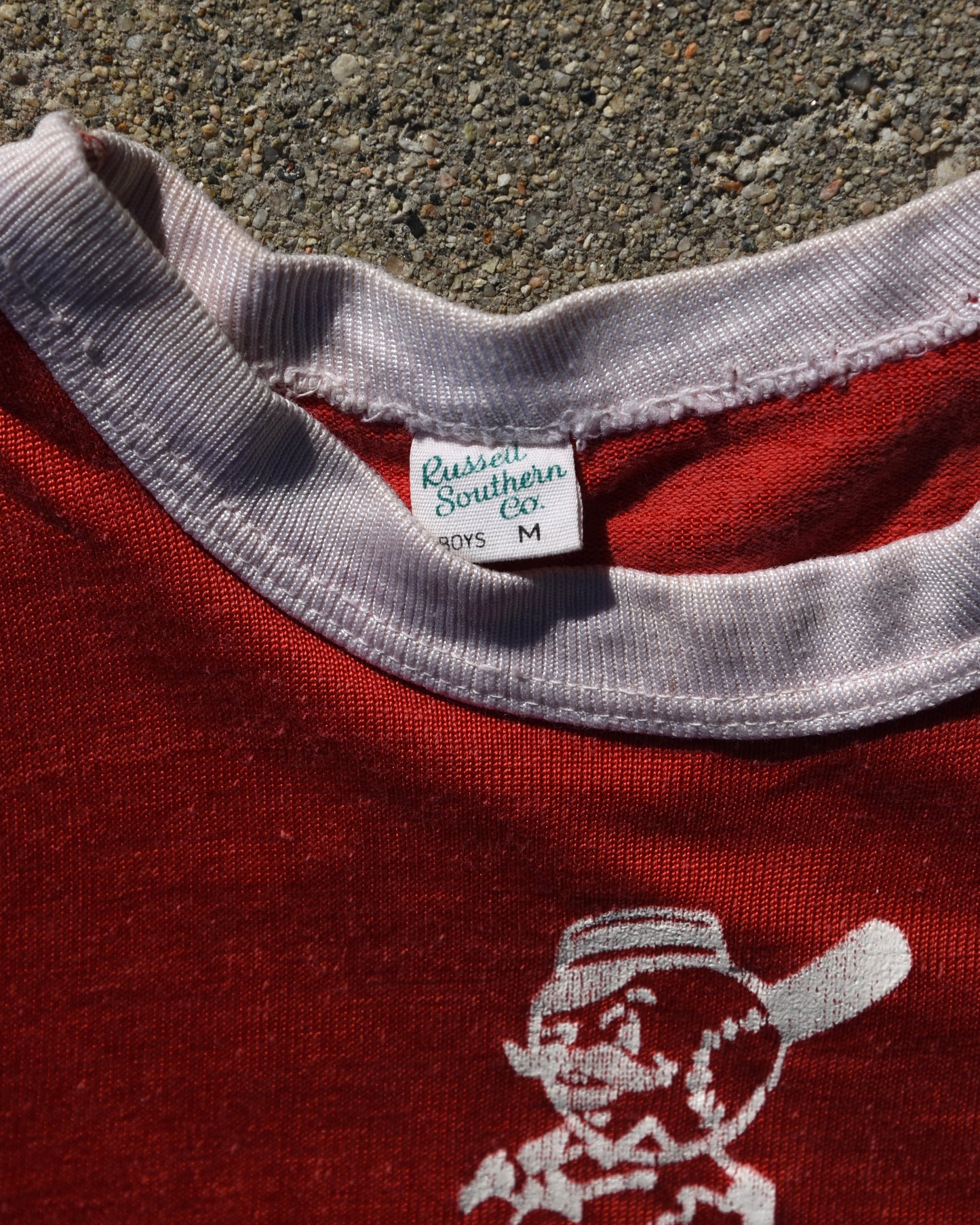 1950s Durene Red Legs Jersey