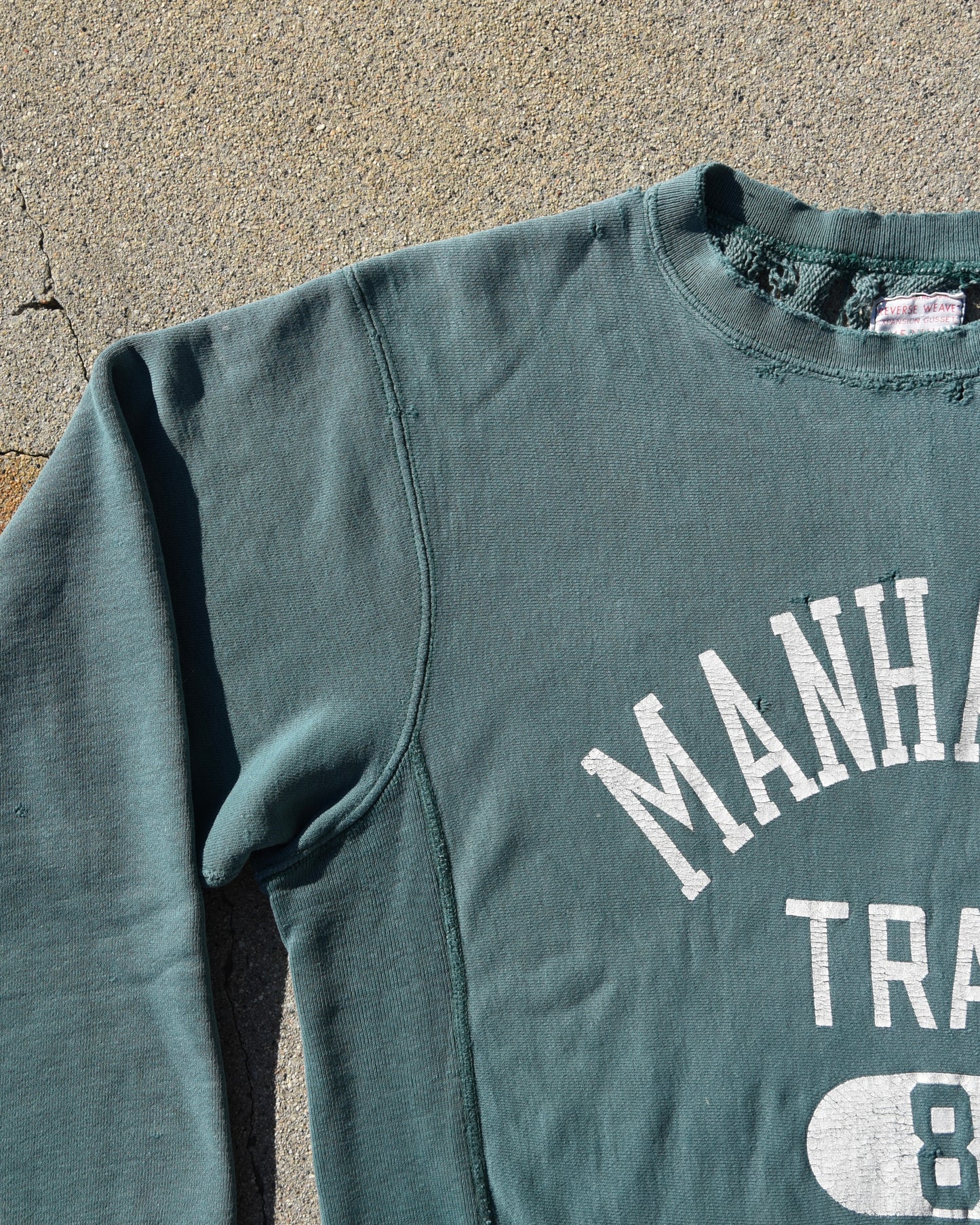 1960s Champion Reverse Weave “Expansion Gusset” Sweatshirt