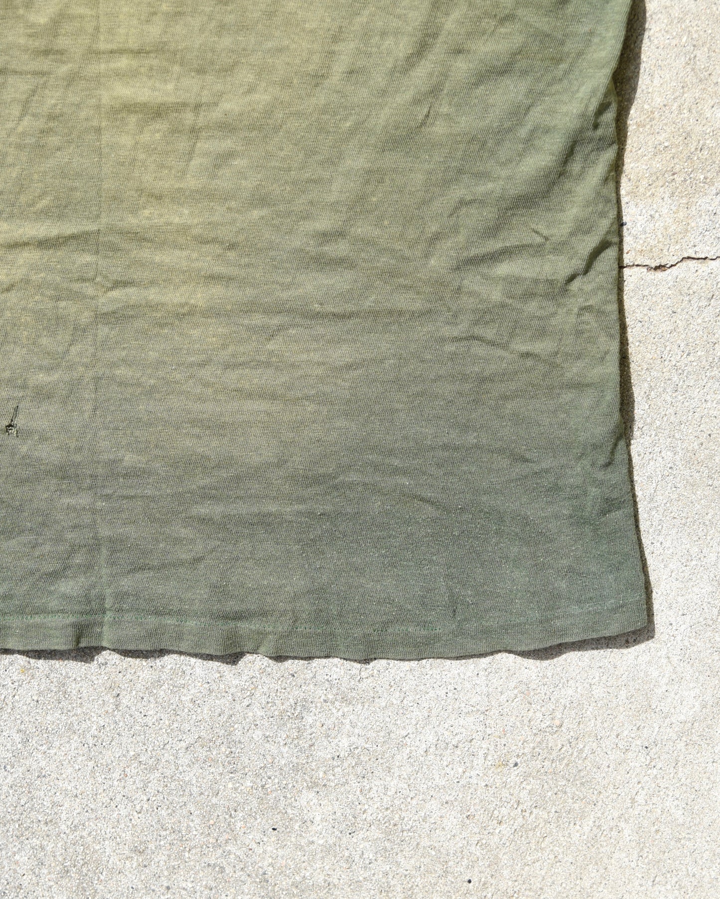1960s Sun Faded Military Sentry 102 Tshirt