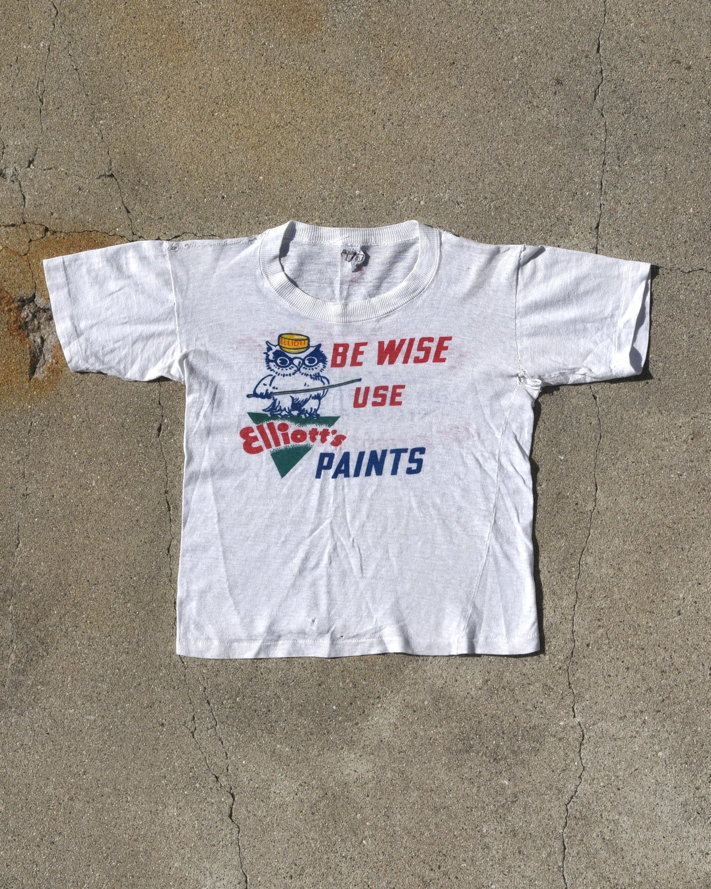 1960s Elliott’s Paints Baby Tshirt