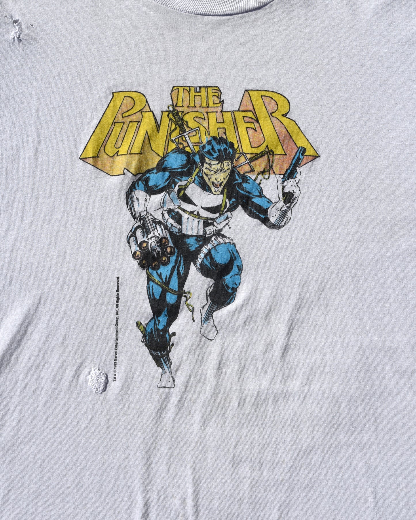 1989 The Punisher Tshirt - Thin And Repaired