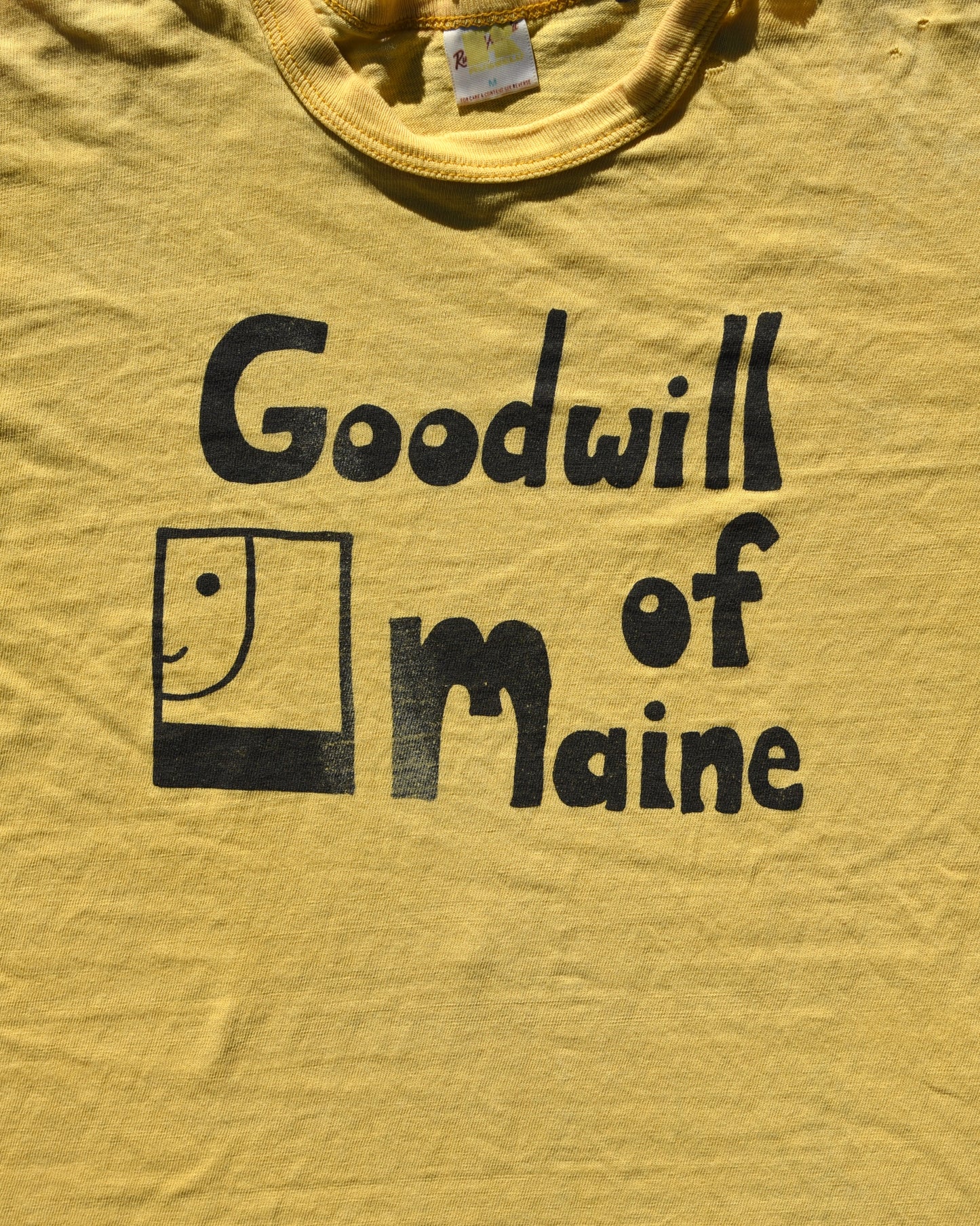 1970s Thrashed Goodwill of Maine Tshirt