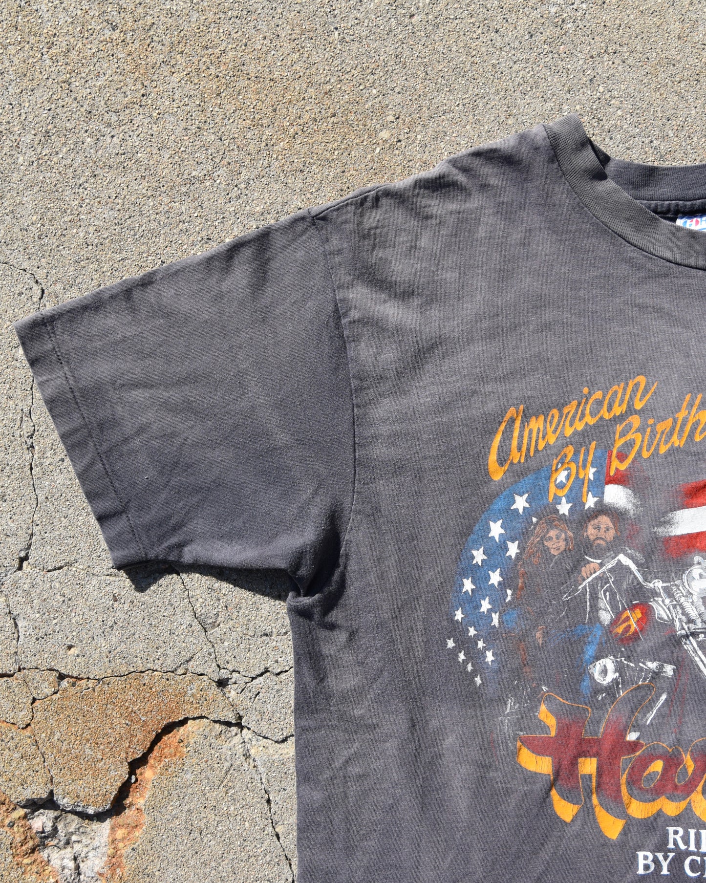 1980s Harley Seacoast Sun Faded Tshirt