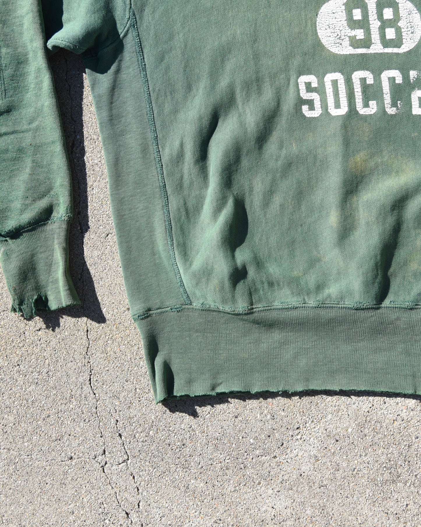 1970s Champion Reverse Weave South Soccer Sweatshirt - Sun Faded