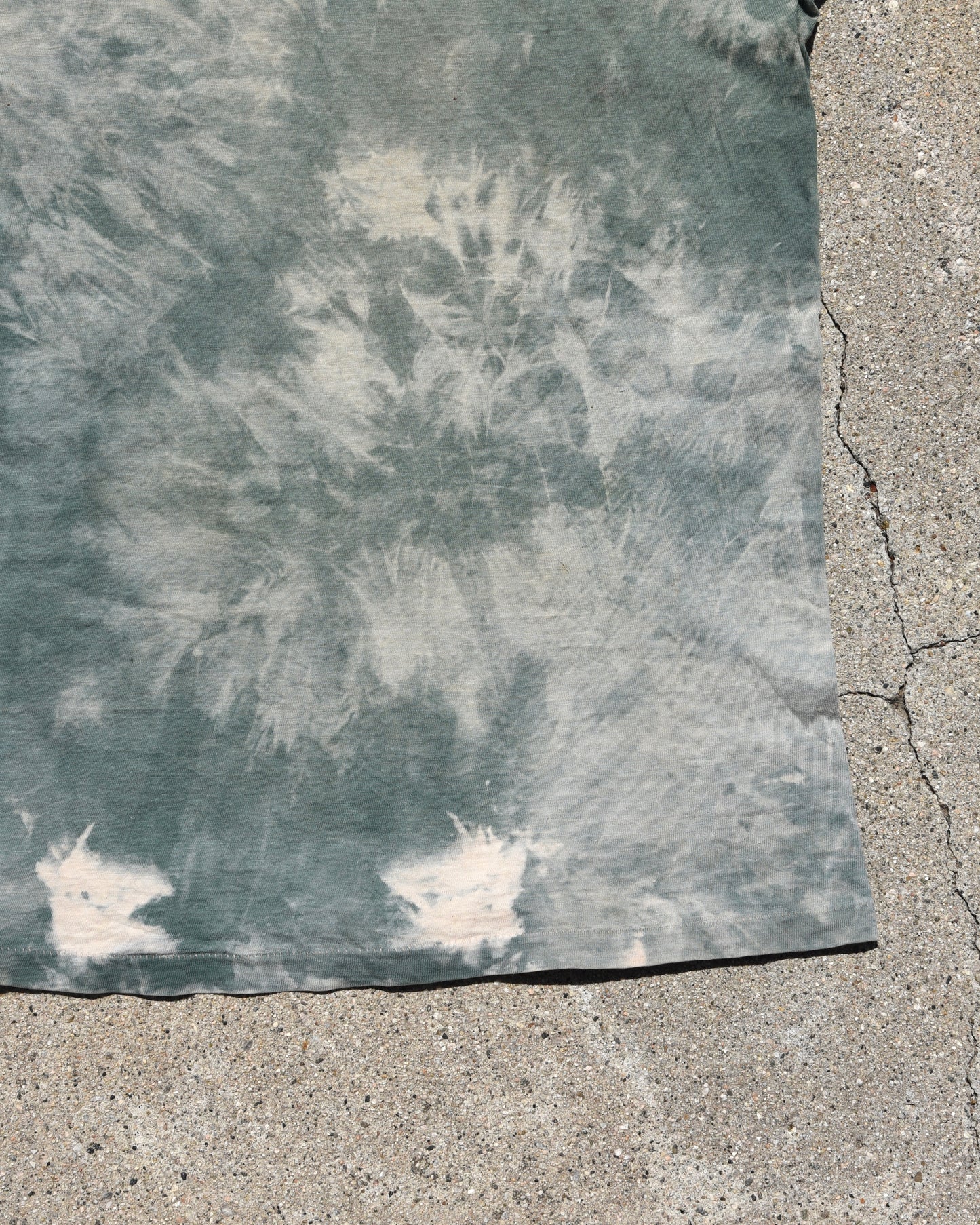 1950s Sun Faded Green Pocket Tshirt