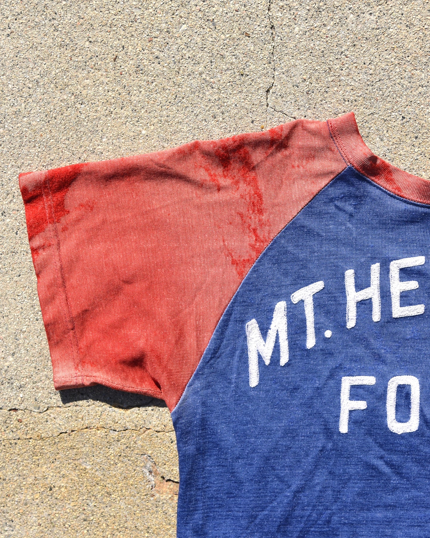 1950s Mt. Healthy Ford Two Tone Durene Jersey