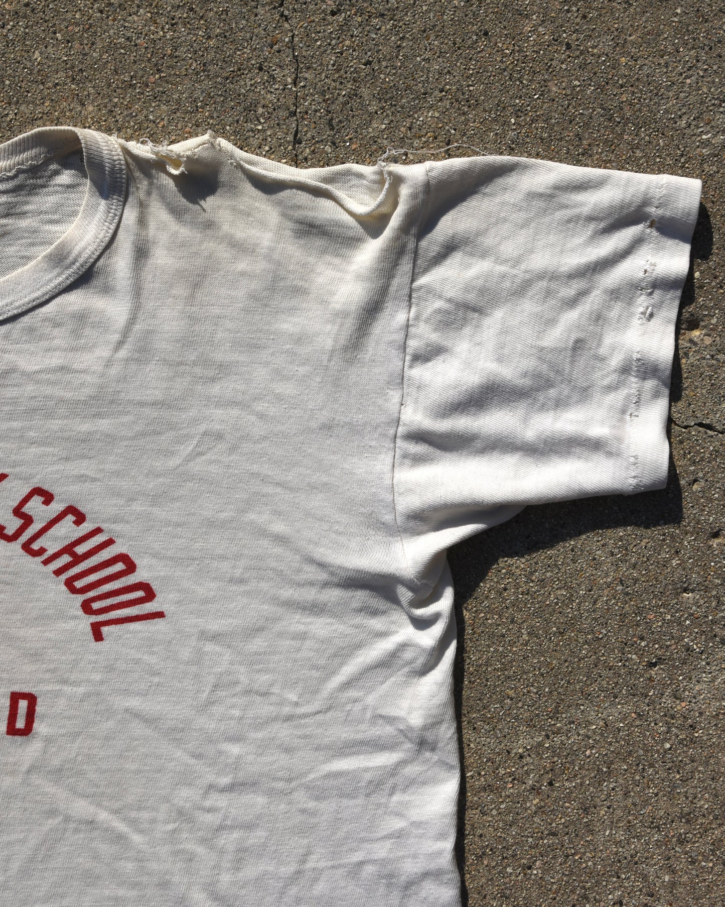 1950s Howe Military School Water Print Tshirt