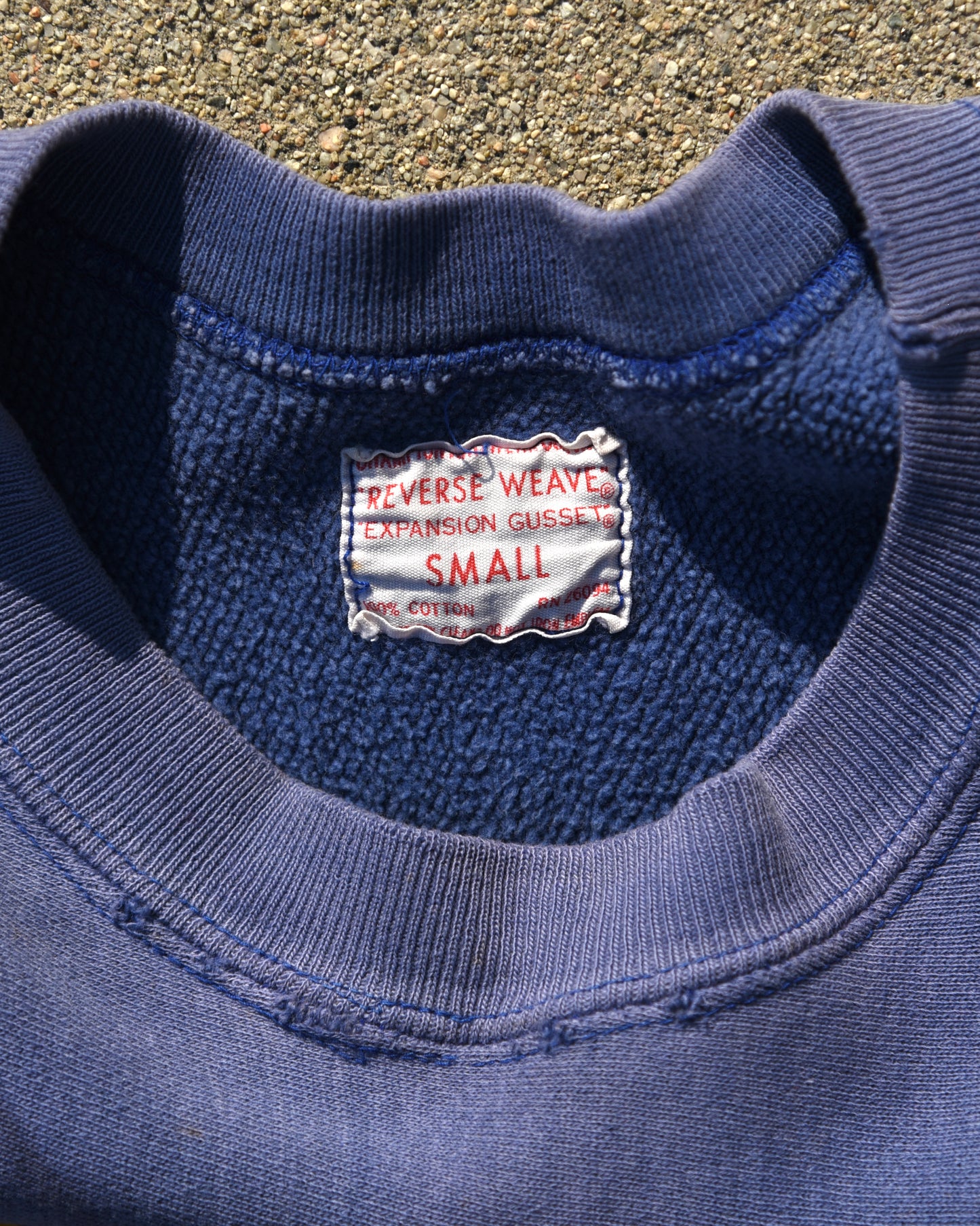 1960s High Point Track Champion Reverse Weave Expansion Gusset Sweatshirt