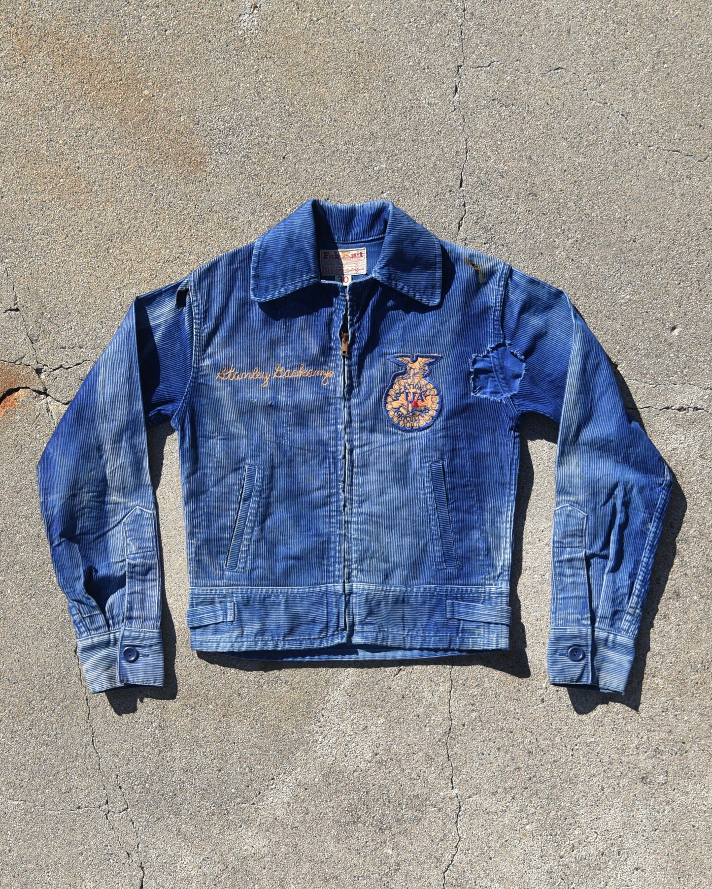 1960s FFA Jacket Sun Faded Women’s Small