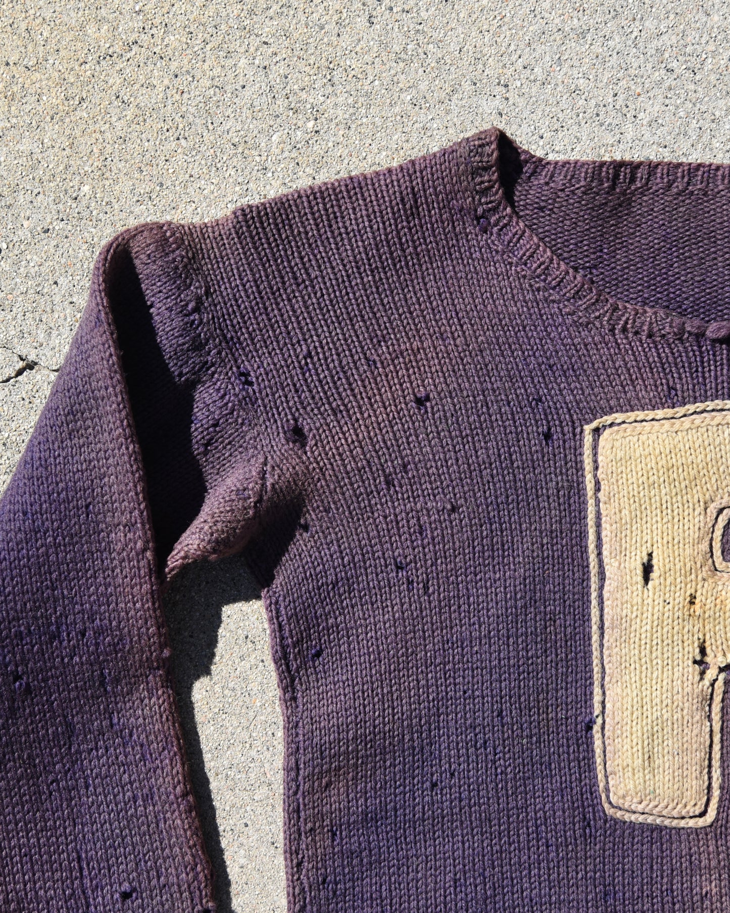 1940s Union Mills Knit Sweatshirt - Sun Faded