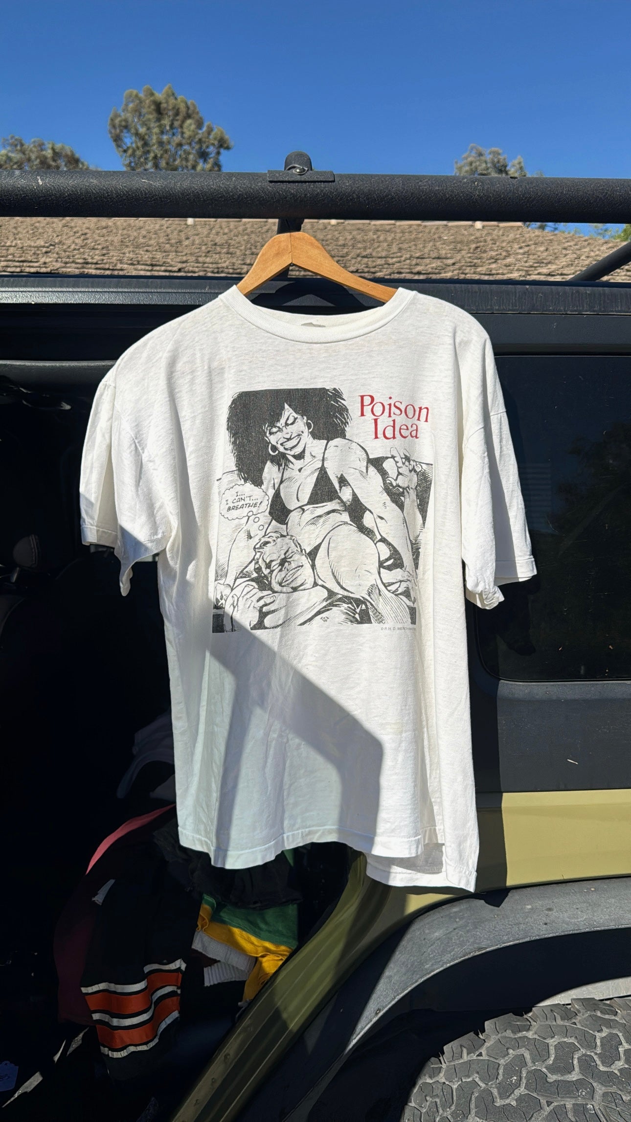 1990s Poison Idea I Can’t Breathe Tshirt
