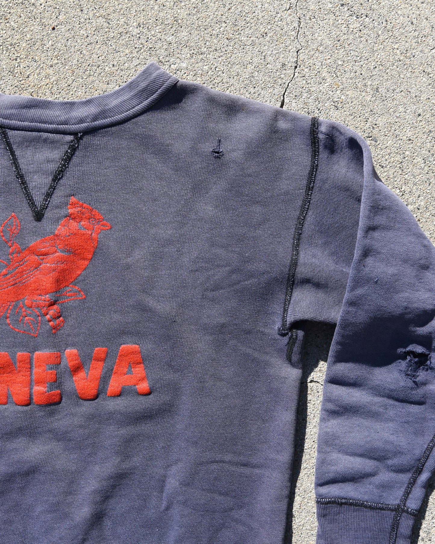 1950s Russell Southern Geneva High School Single V Sweatshirt