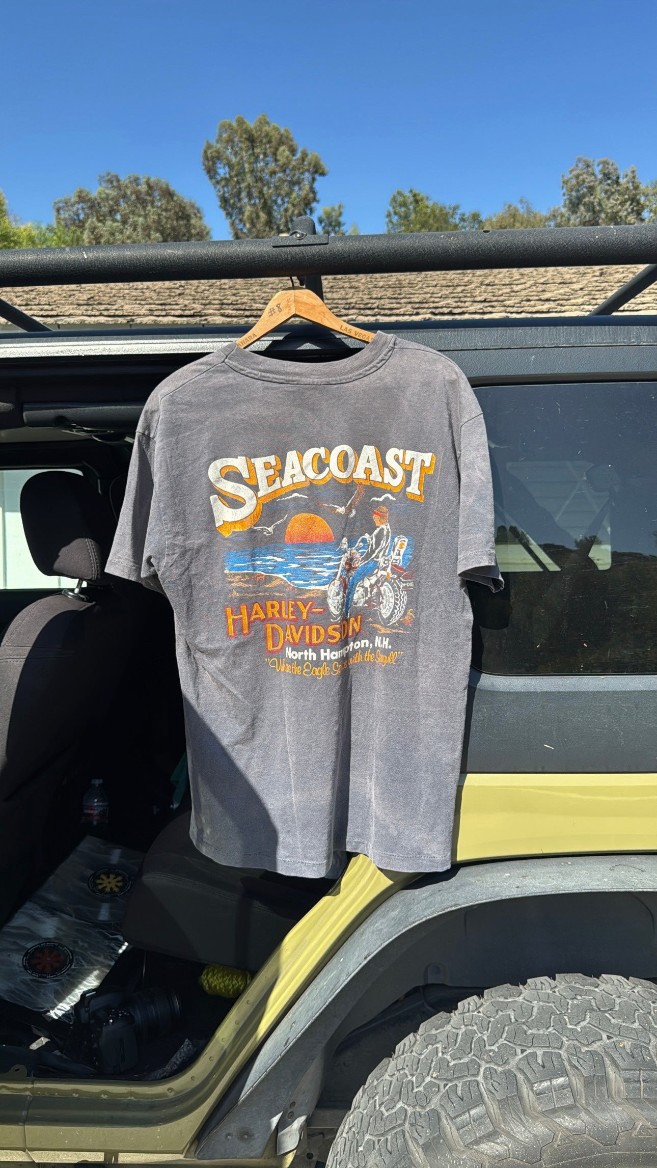 1980s Harley Seacoast Sun Faded Tshirt