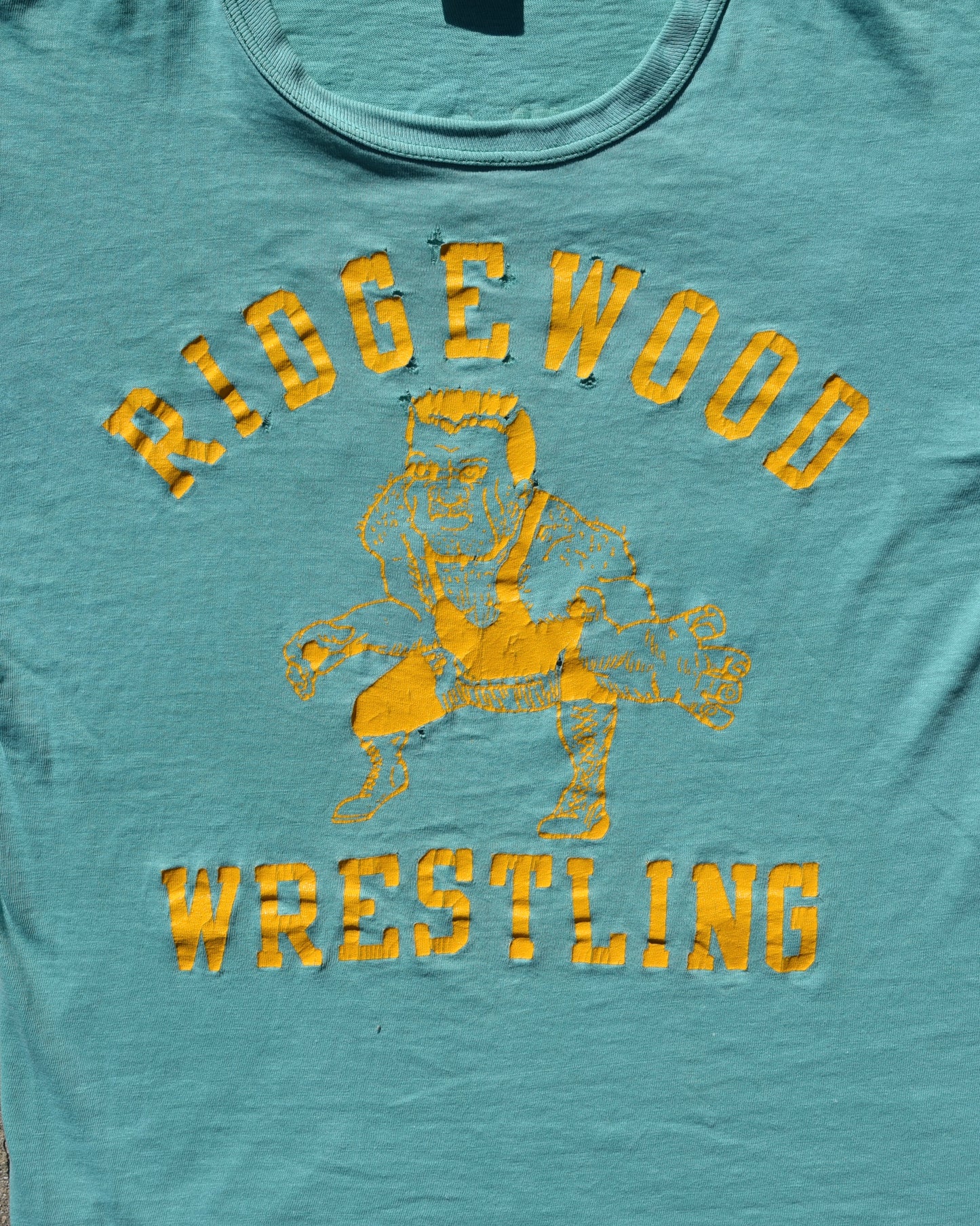 1970s Ridgewood Wrestling “Wrestler of the Week” Tshirt