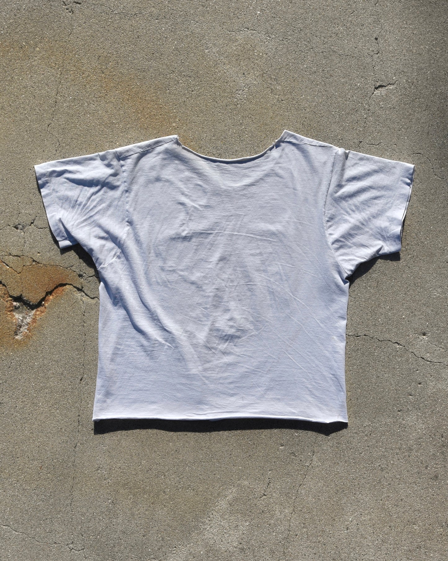 1985 Black Flag Tshirt Mens Medium - Cropped