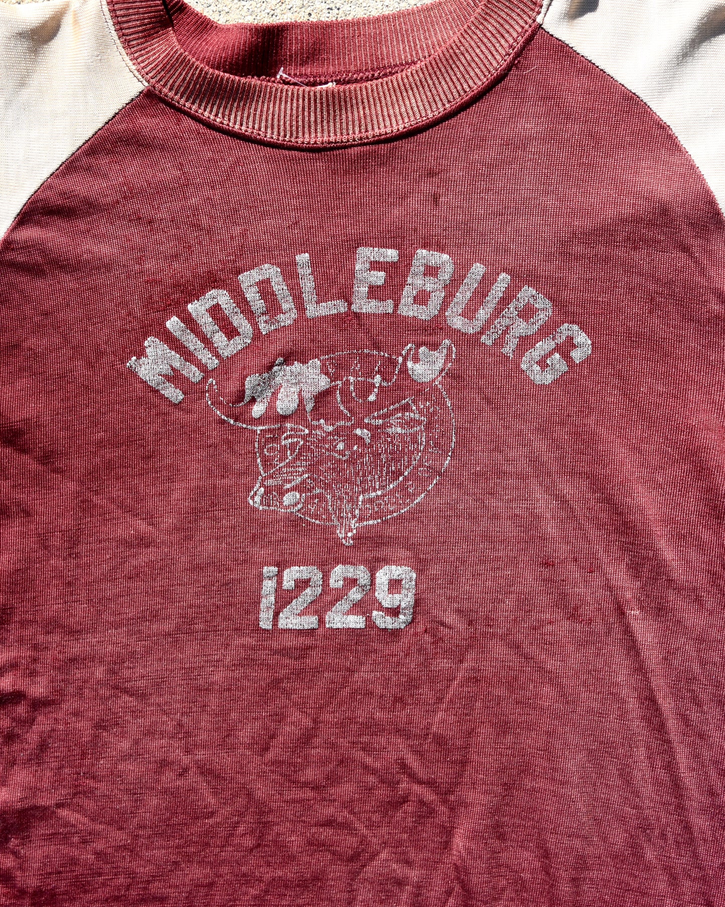 1940s Durene Middleburg 1229 Jersey Faded