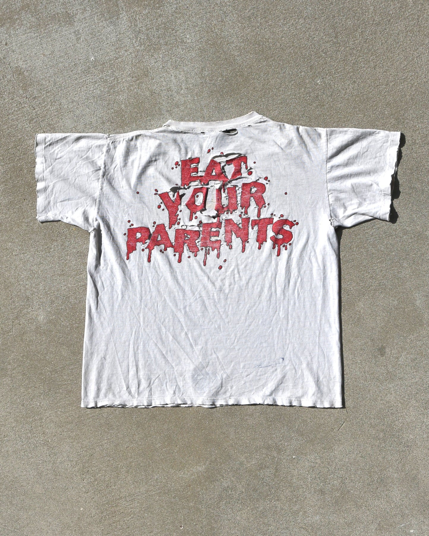 1994 Green Day 'Eat Your Parents' Promo Tshirt Thrashed